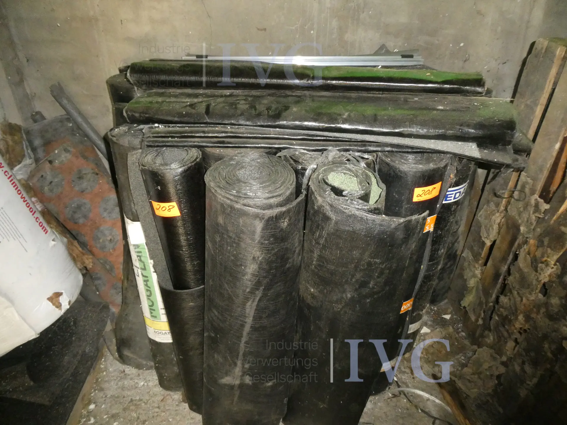 Bestand Bitumen-Abdichtungsbahnen – foto 7 – kavel bij IVG, Oberhausen