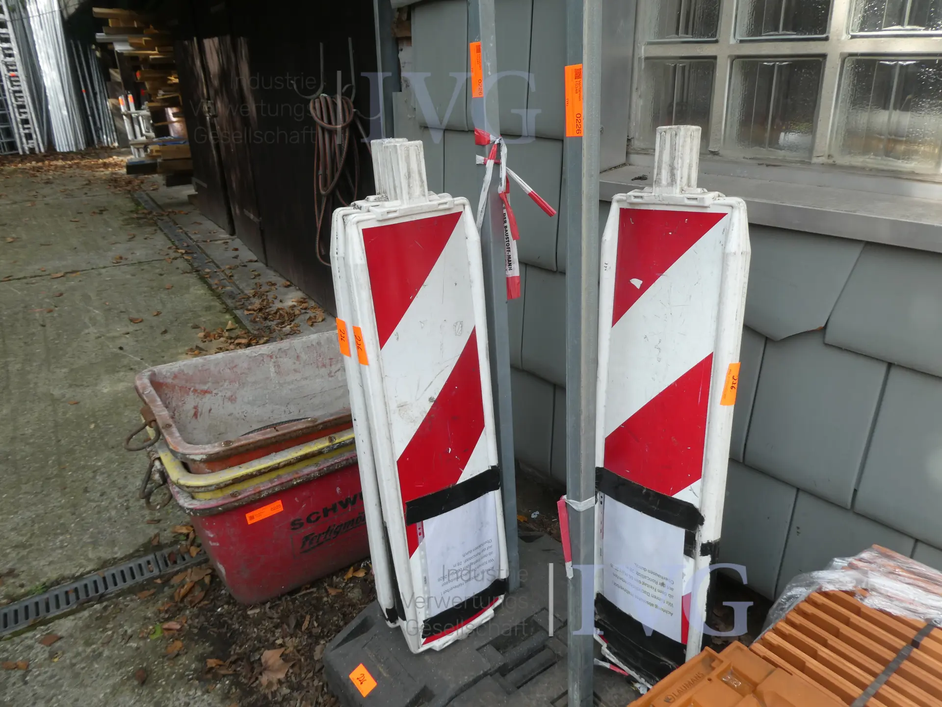 Verkeersborden – foto 3 – kavel bij IVG, Oberhausen