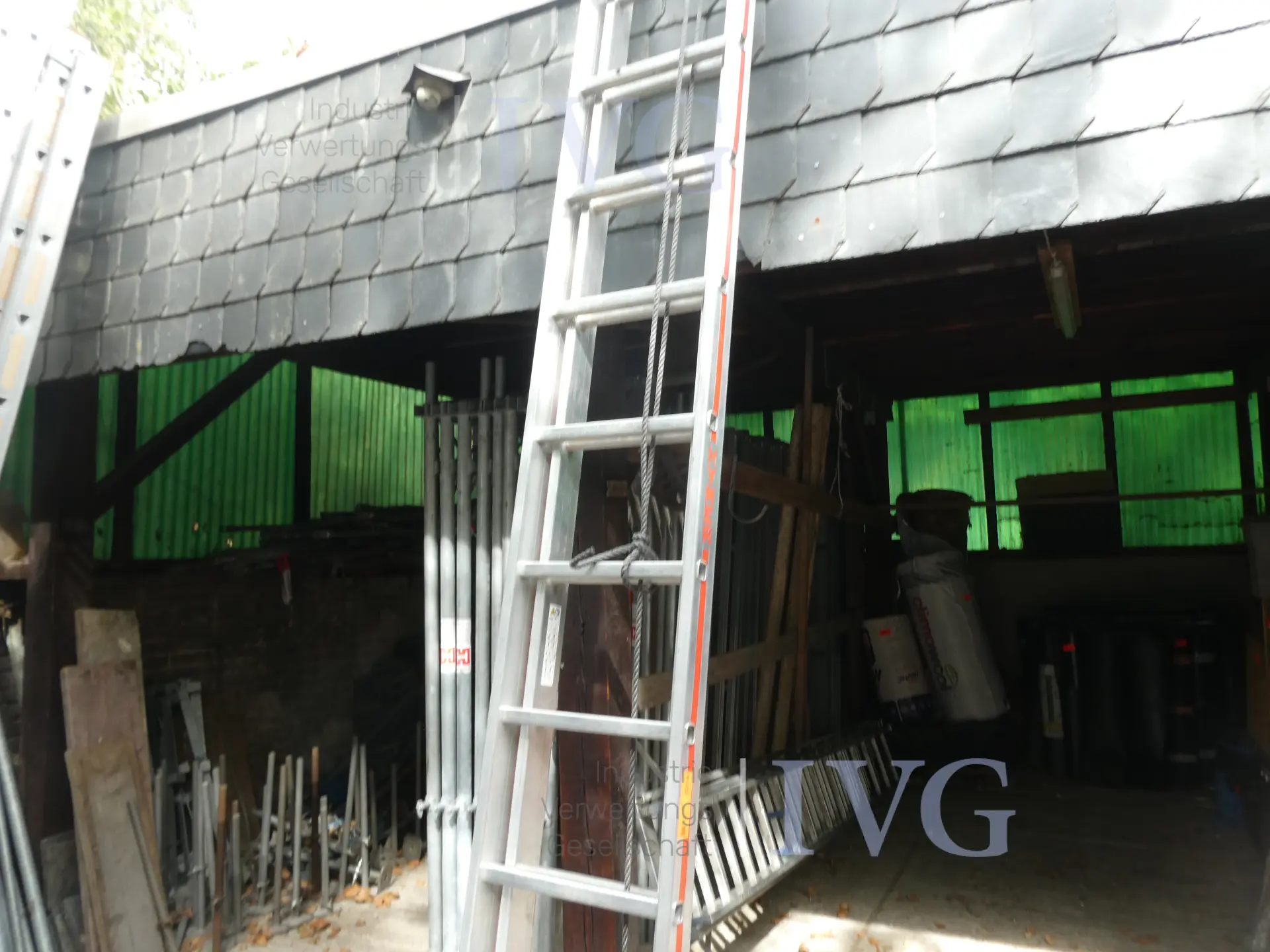 HYMER aluminium uitschuifbare ladder – foto 4 – kavel bij IVG, Oberhausen
