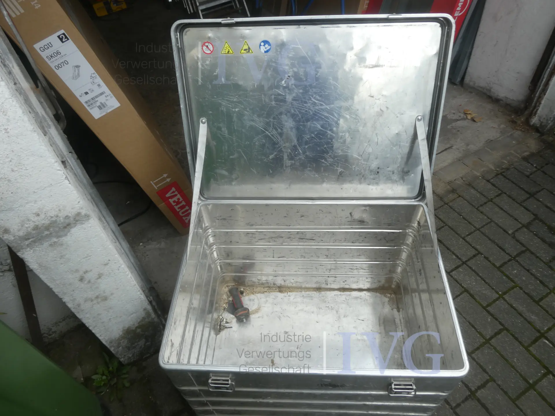 Aluminium transportkist ZARGES 40566 – foto 2 – kavel bij IVG, Oberhausen