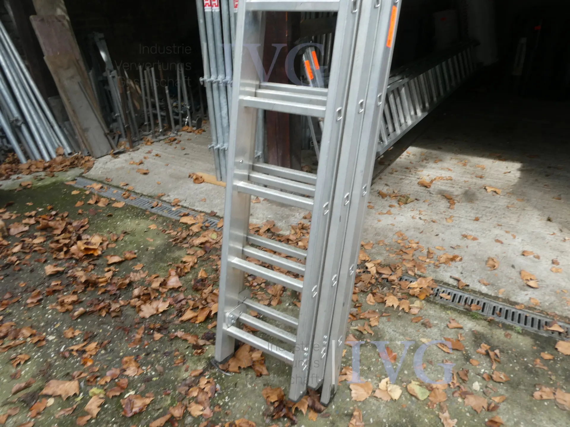 WEISE aluminium uitschuifbare ladder – foto 3 – kavel bij IVG, Oberhausen