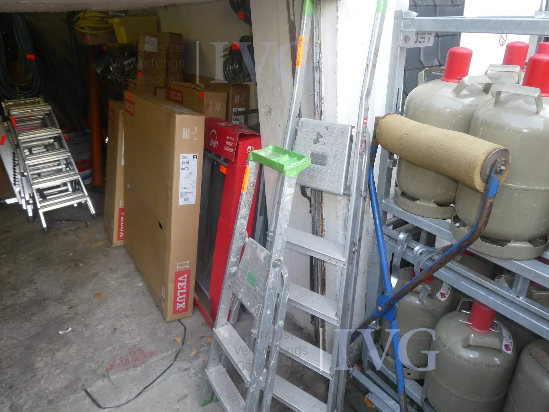 HAILO aluminium trapladders – foto 2 – kavel bij IVG, Oberhausen