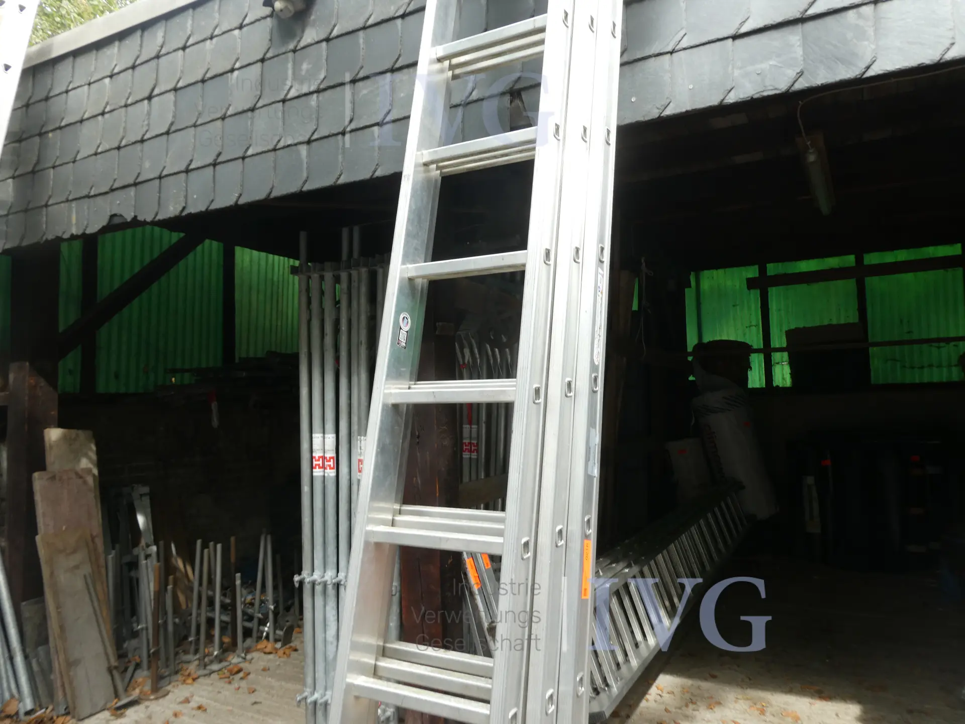 WEISE aluminium uitschuifbare ladder – foto 4 – kavel bij IVG, Oberhausen