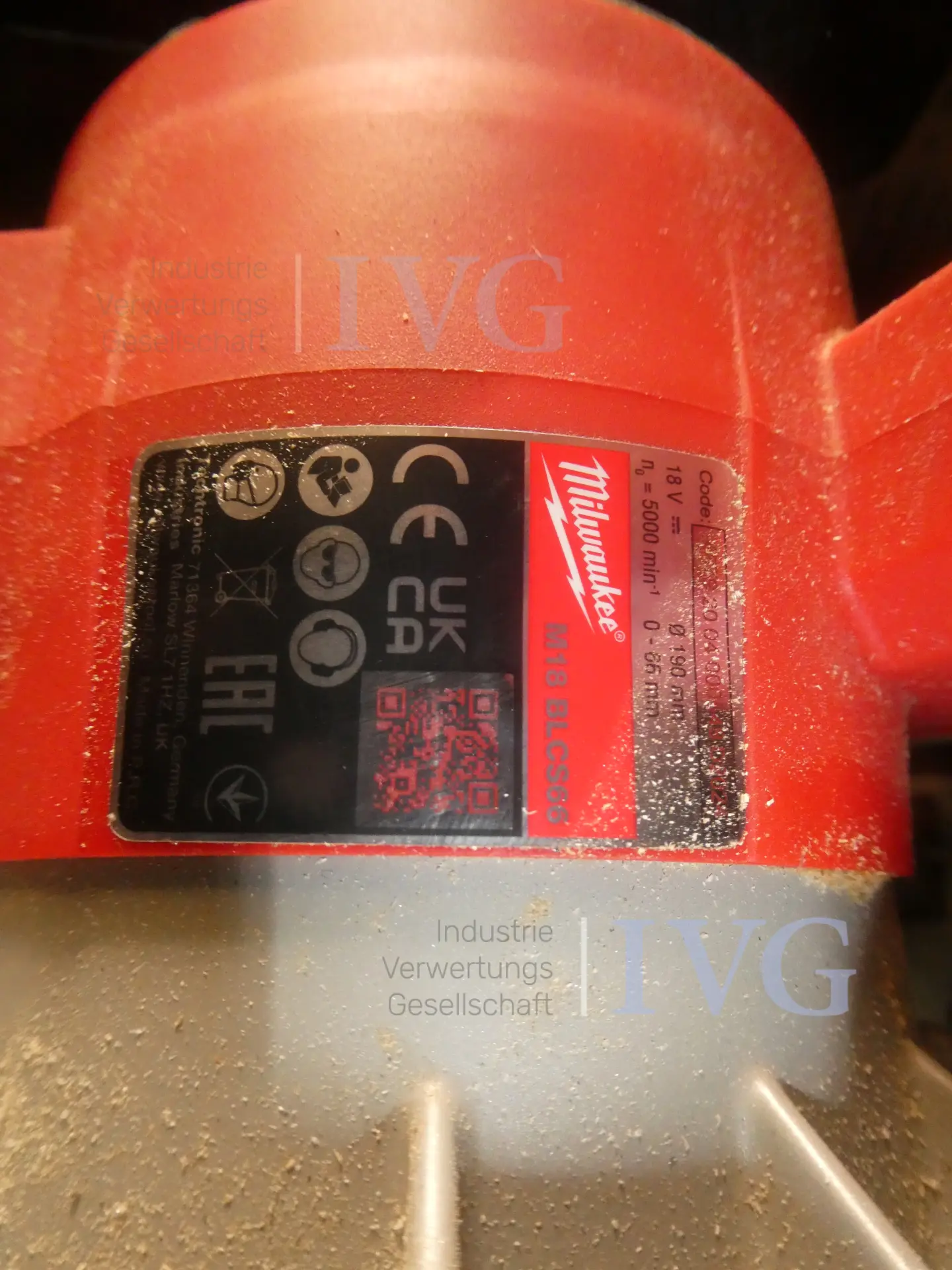 Akku-Handkreissäge MILWAUKEE M18 BLCS66 – foto 2 – kavel bij IVG, Oberhausen