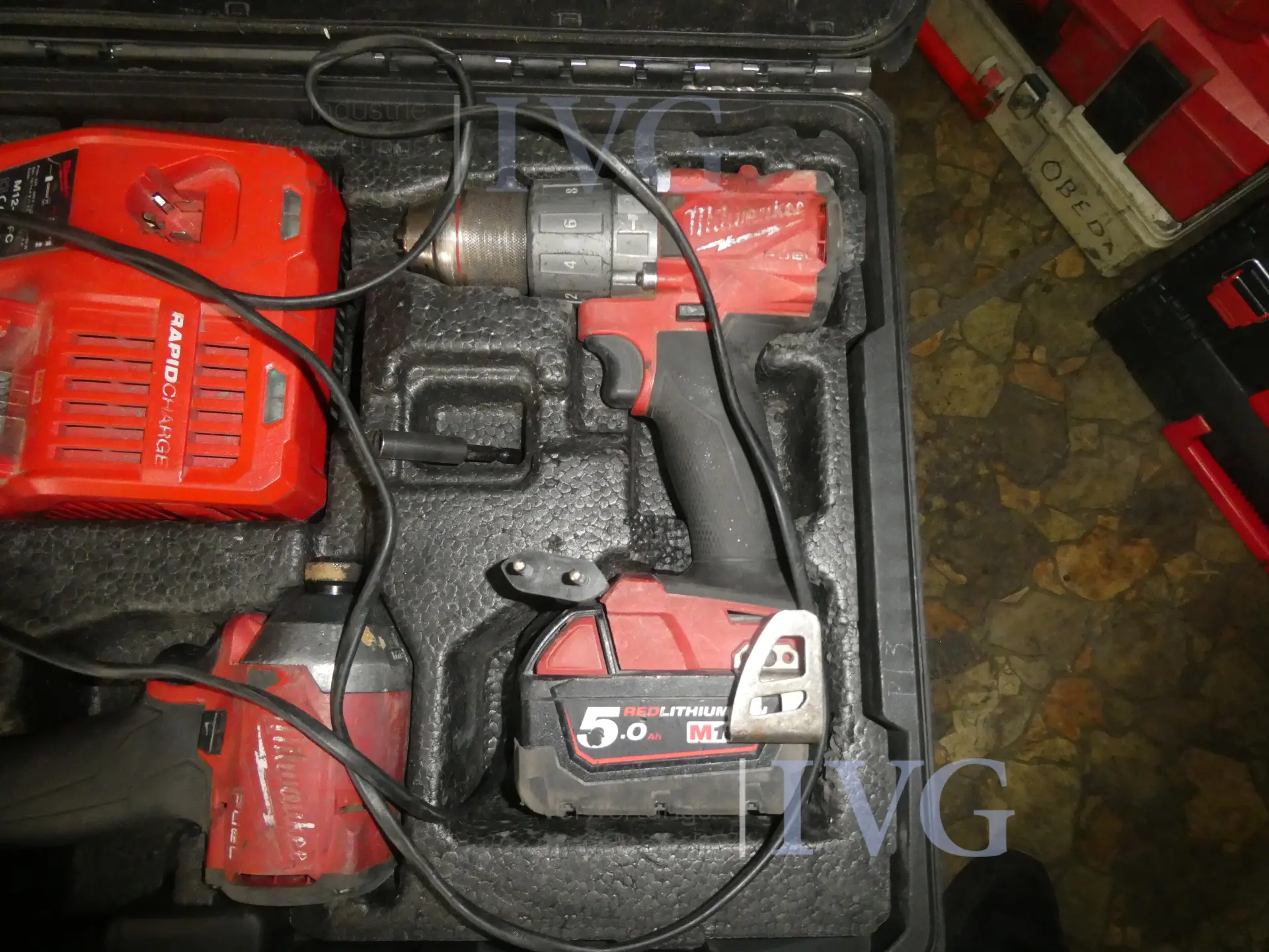 Akku-Schrauber-Set MILWAUKEE – foto 3 – kavel bij IVG, Oberhausen