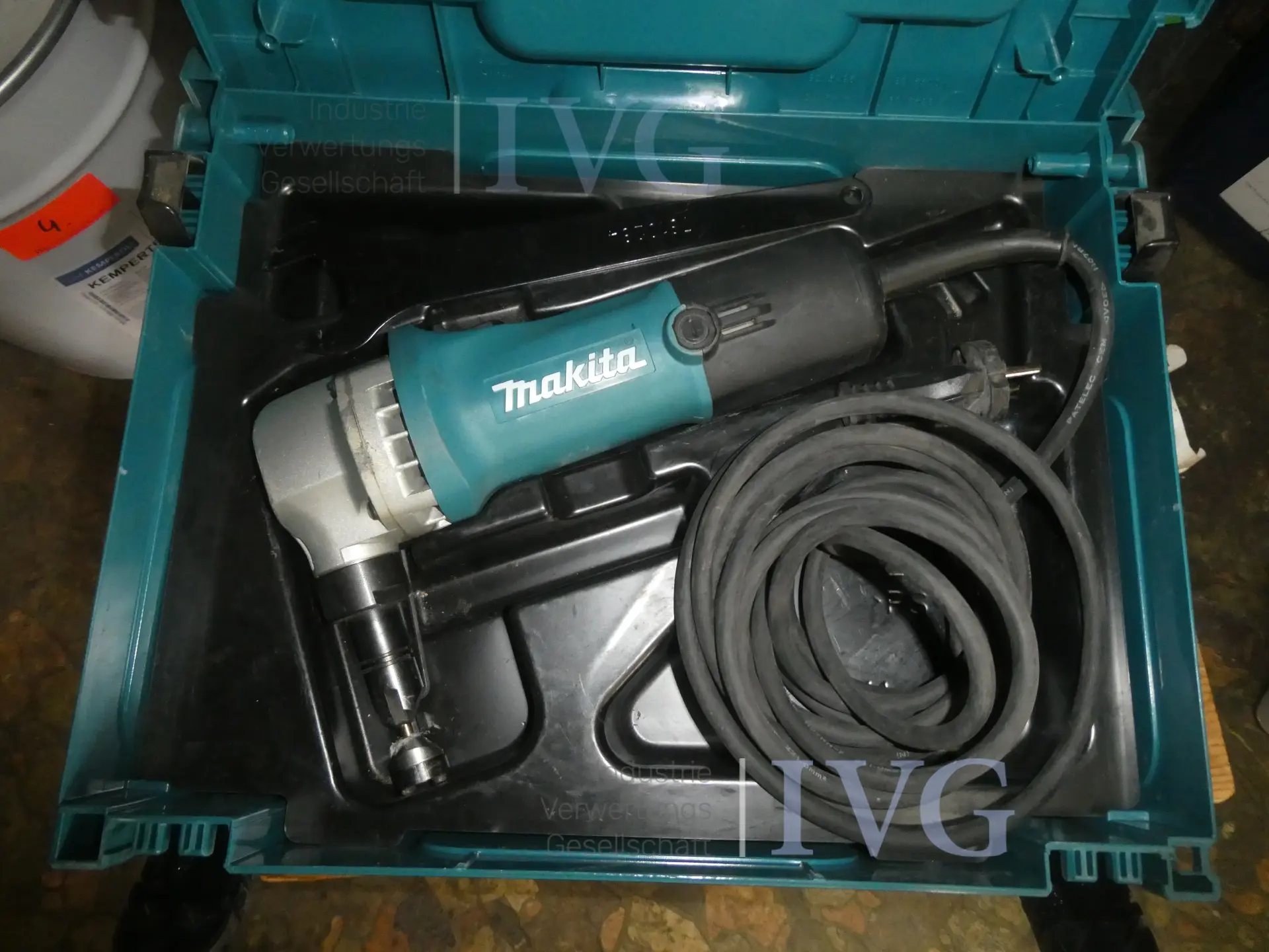 Blechknabber MAKITA JN1601 – kavel bij IVG, Oberhausen