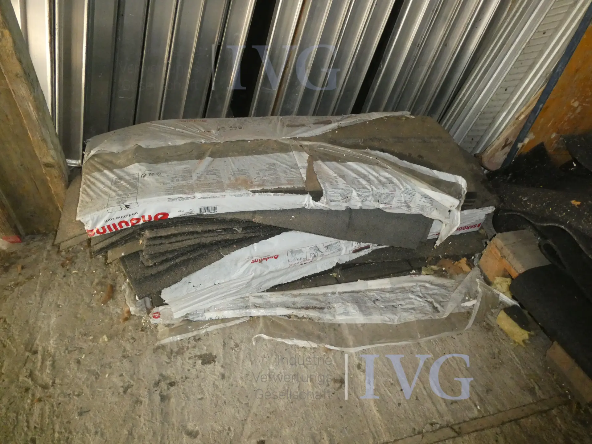 Voorraad bitumen-afdichtingsbanen – foto 12 – kavel bij IVG, Oberhausen