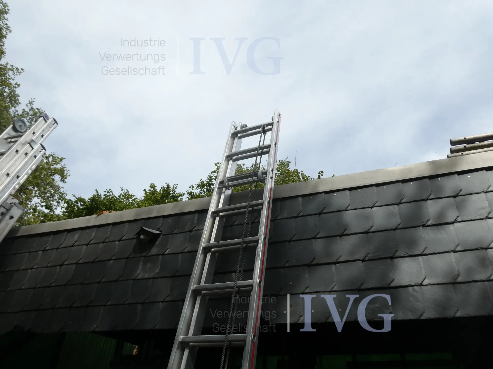 HYMER aluminium uitschuifbare ladder – foto 5 – kavel bij IVG, Oberhausen