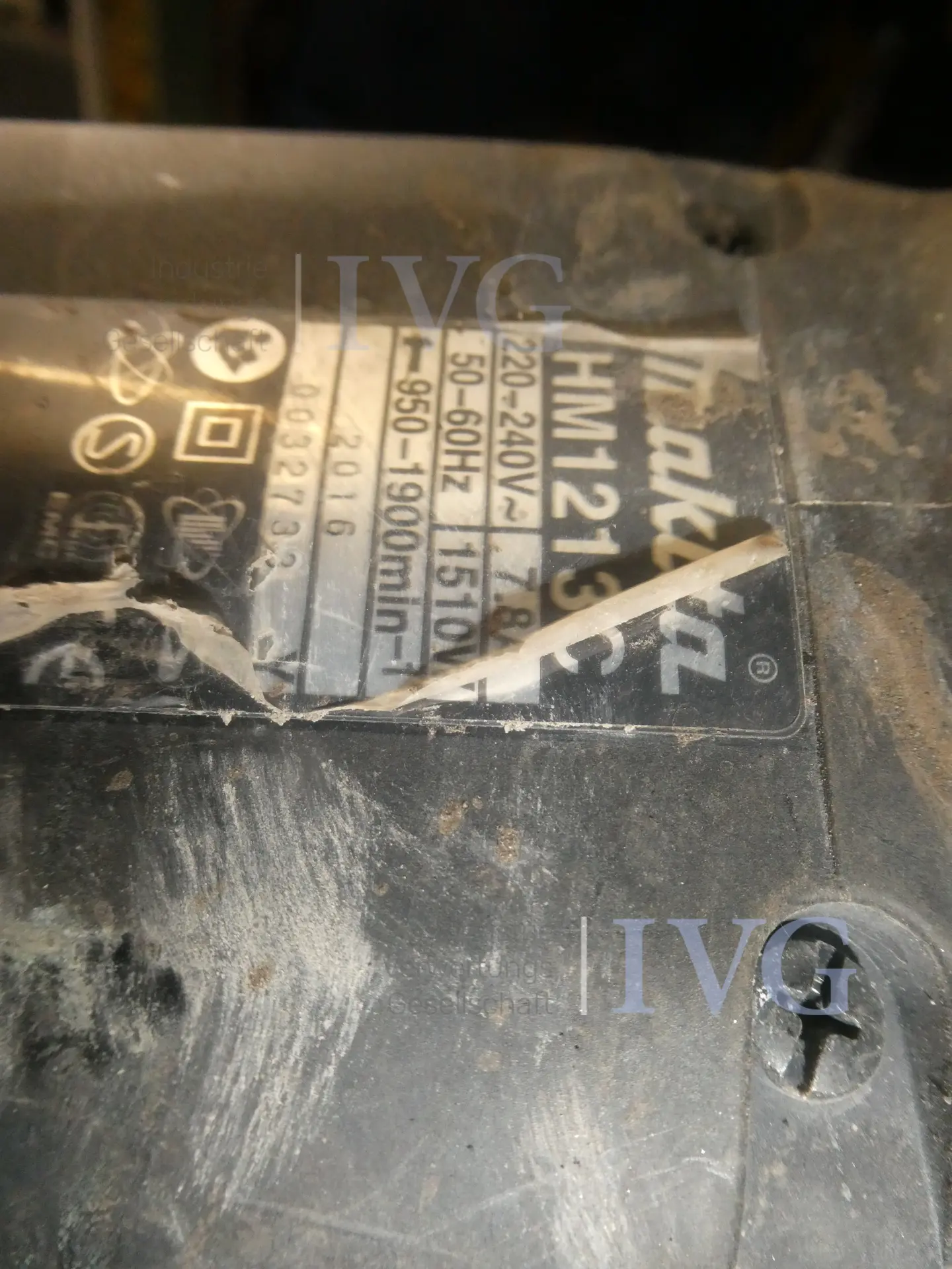 Sloophamer MAKITA AVT HM 1213c – foto 4 – kavel bij IVG, Oberhausen