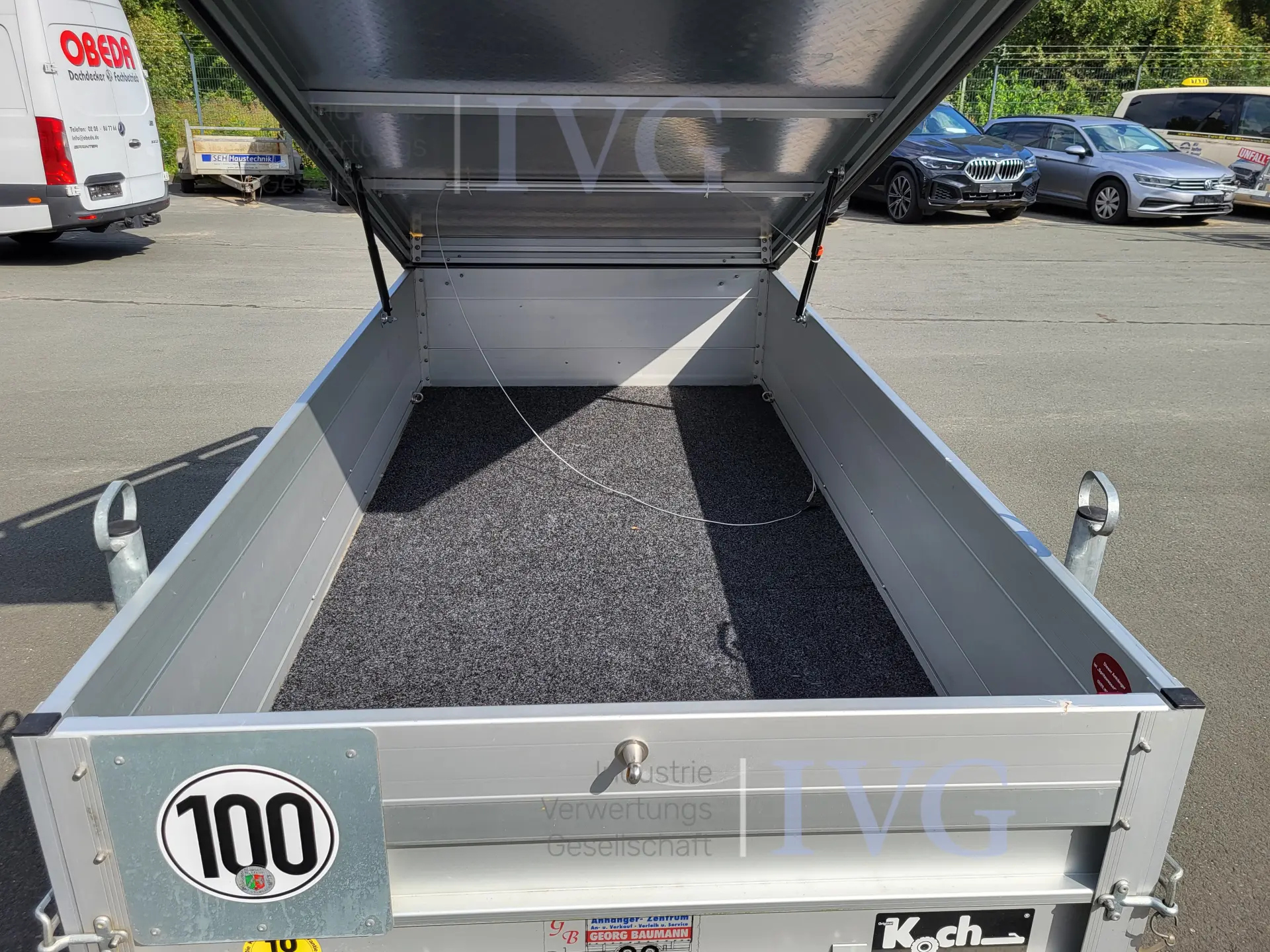 Aanhangwagen met centrale as KOCH 4.12H – foto 15 – kavel bij IVG, Oberhausen