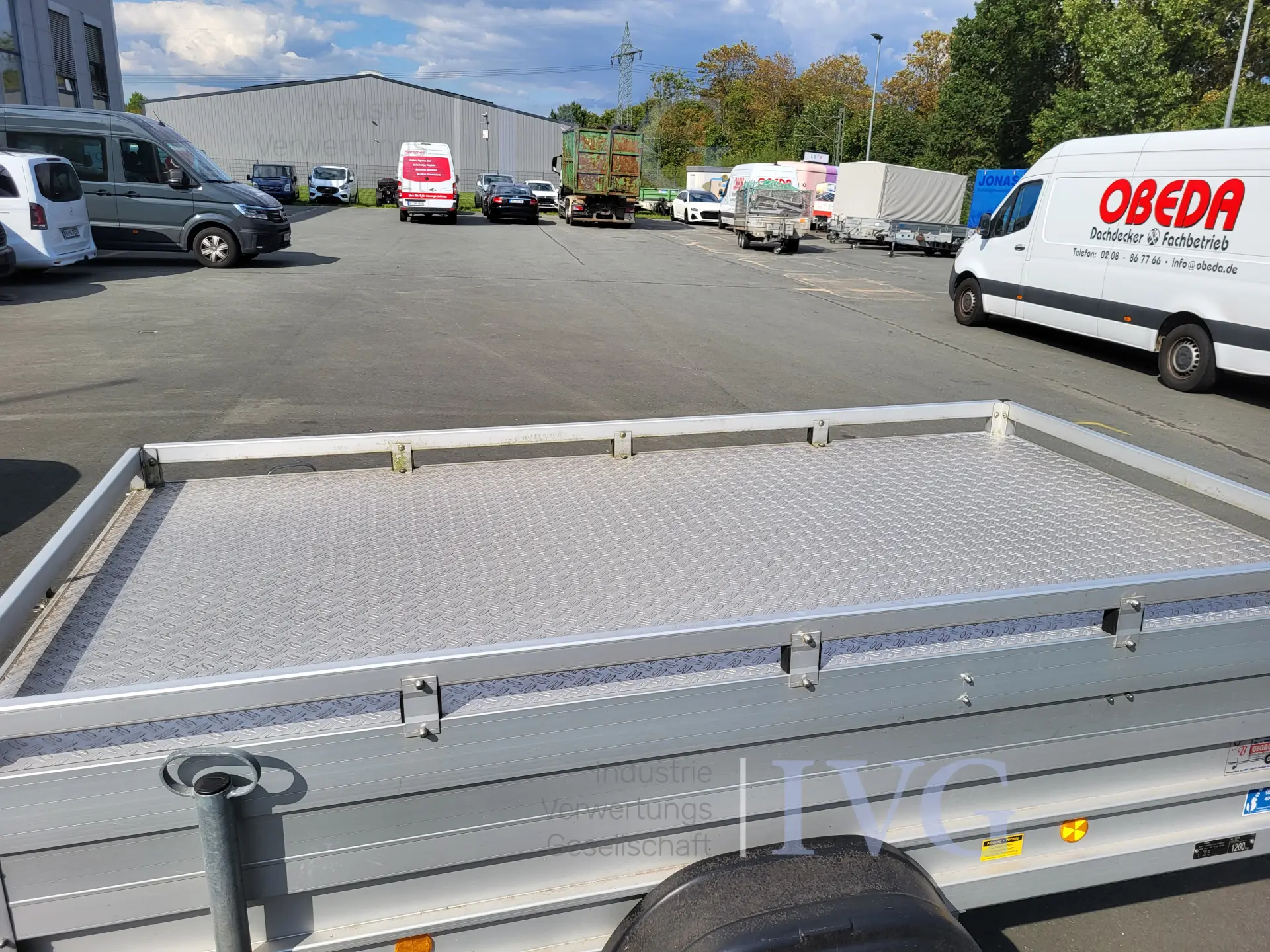 Aanhangwagen met centrale as KOCH 4.12H – foto 13 – kavel bij IVG, Oberhausen