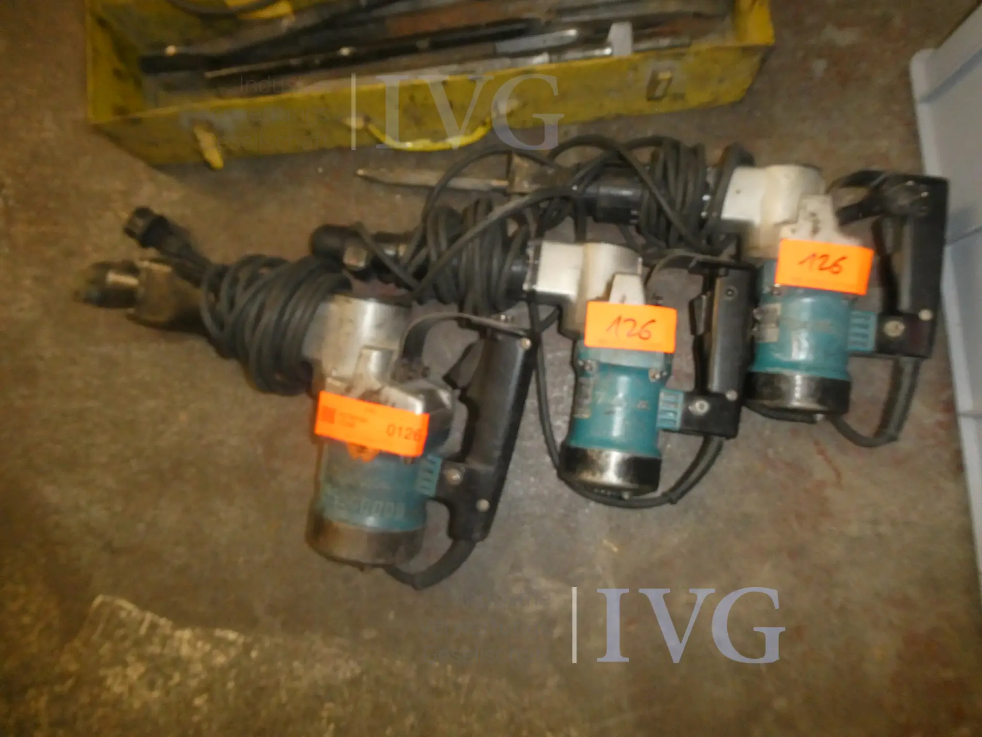 Bohrhammer – foto 2 – kavel bij IVG, Oberhausen
