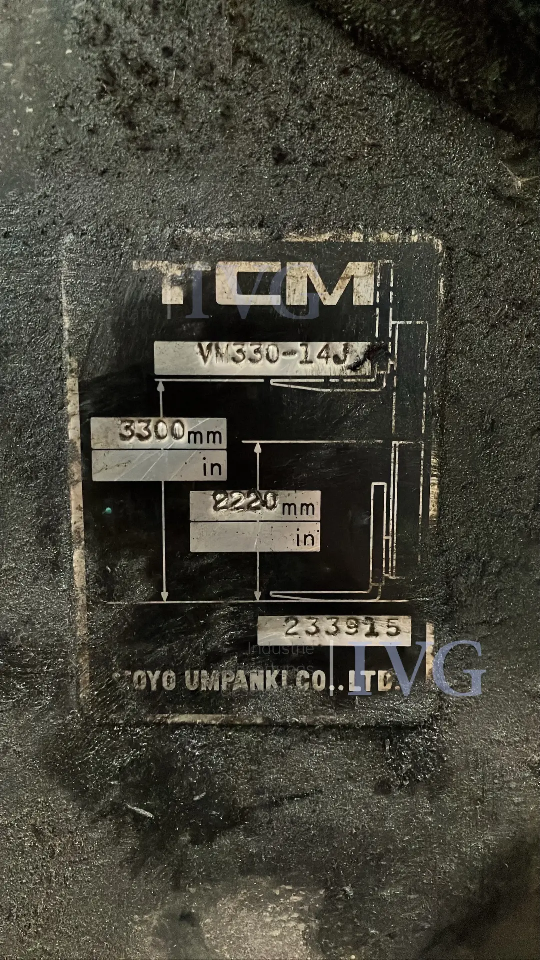 Treibgas – Gabelstapler TCM FG30N8T – foto 6 – kavel bij IVG, Sarstedt