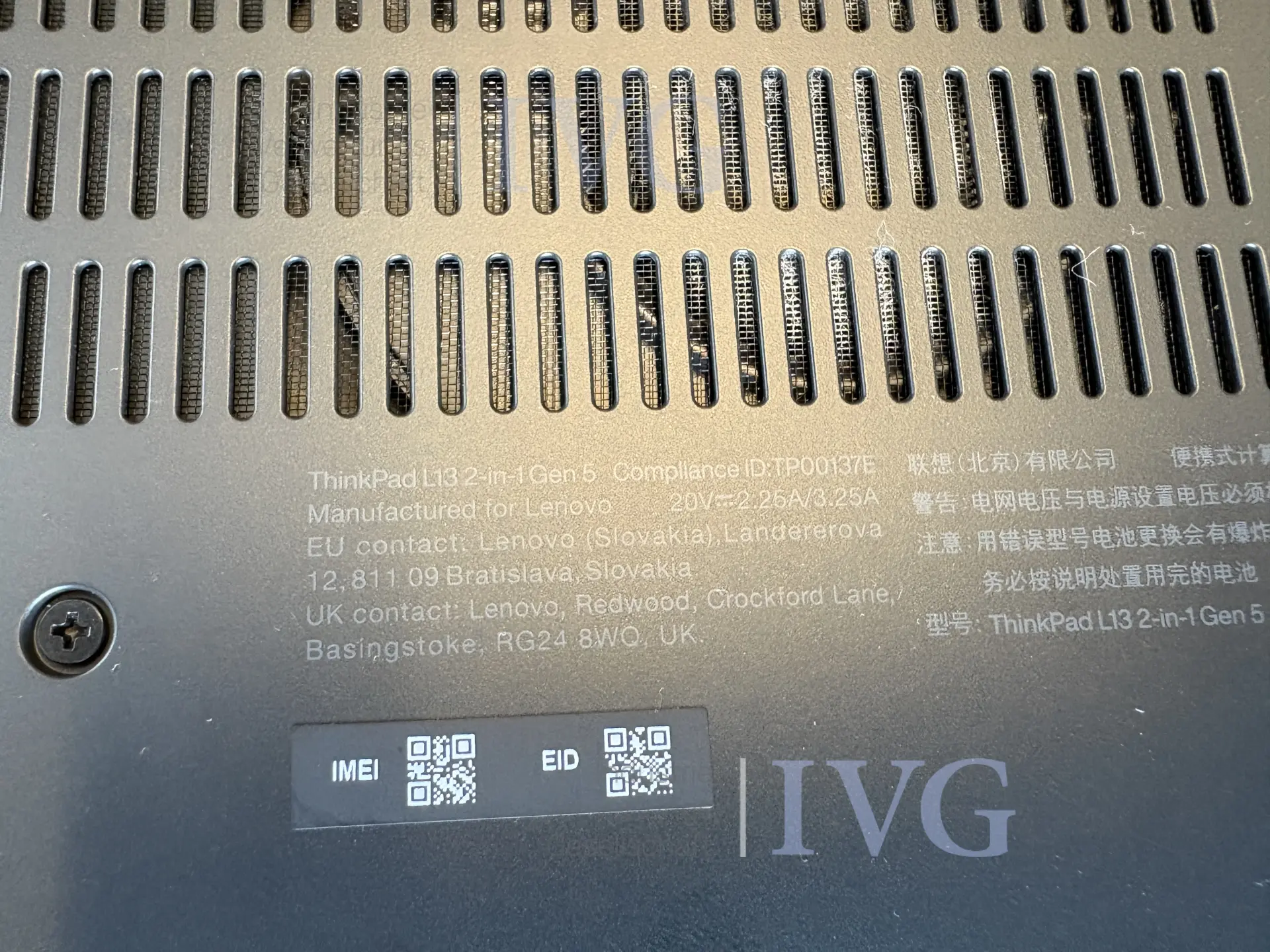 Notebook LENOVO ThinkPad L13 2-in-1 Gen 5 – foto 5 – kavel bij IVG, Cloppenburg