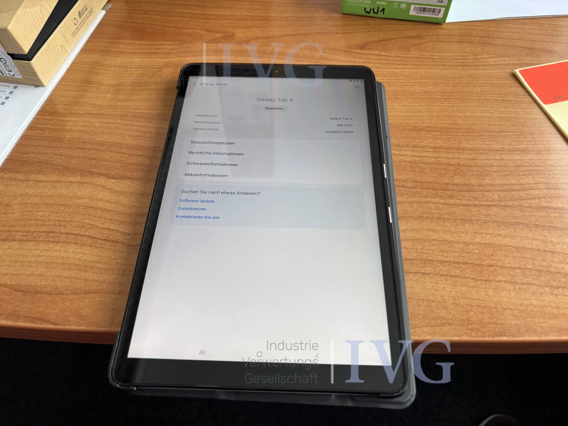 Tablet SAMSUNG Galaxy Tab A – kavel bij IVG, Cloppenburg