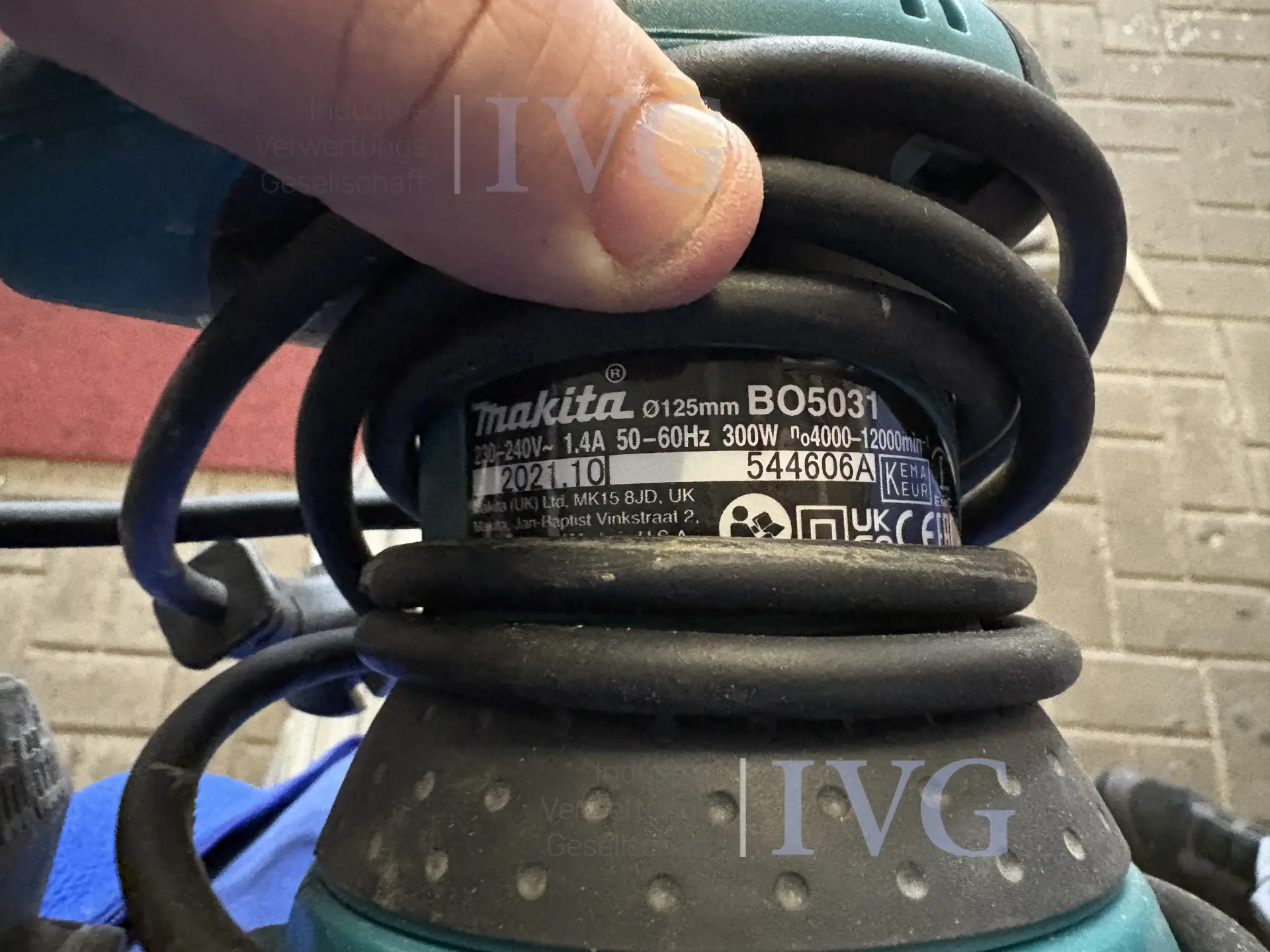 Exzenterschleifer MAKITA B05031 – foto 3 – kavel bij IVG, Cloppenburg