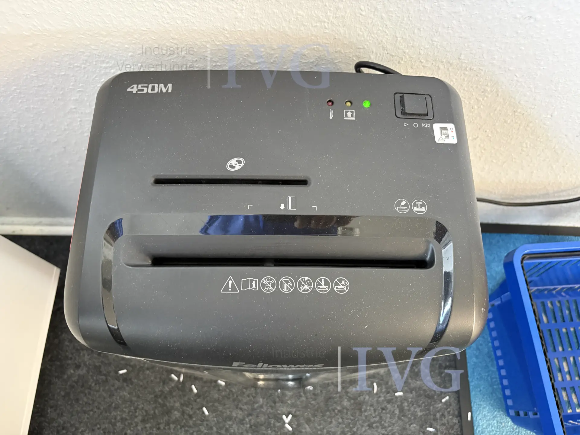 Aktenvernichter FELLOWES 450M – foto 2 – kavel bij IVG, Cloppenburg