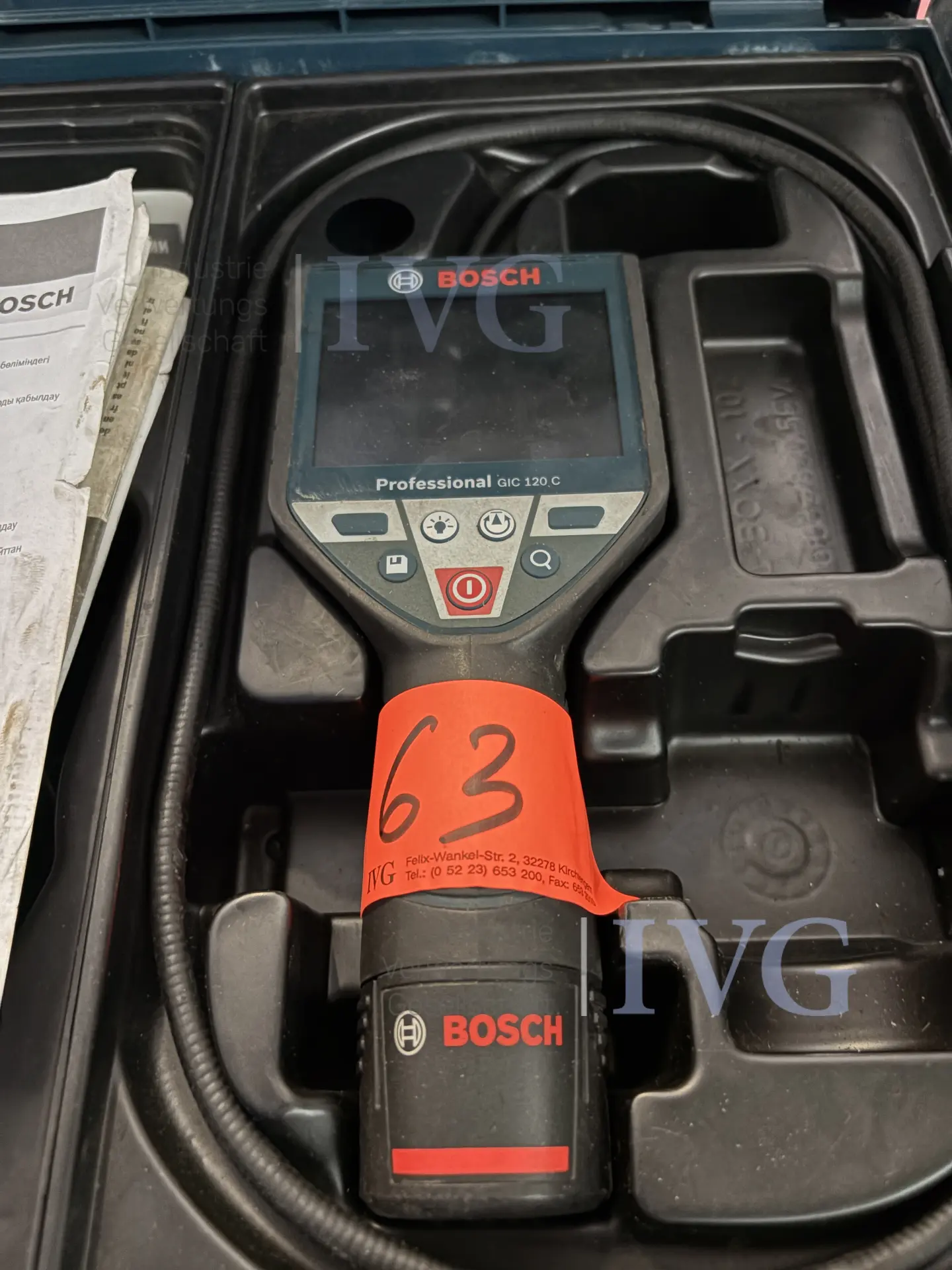Endoskop-Kamera BOSCH PROFESSIONAL GIC 120 C – foto 2 – kavel bij IVG, Cloppenburg