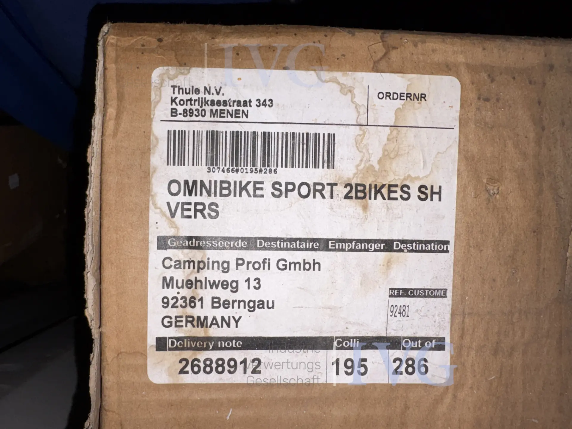 Fahrradträger THULE Omnibike Sport 2 Bikes SH – foto 2 – kavel bij IVG, Cloppenburg