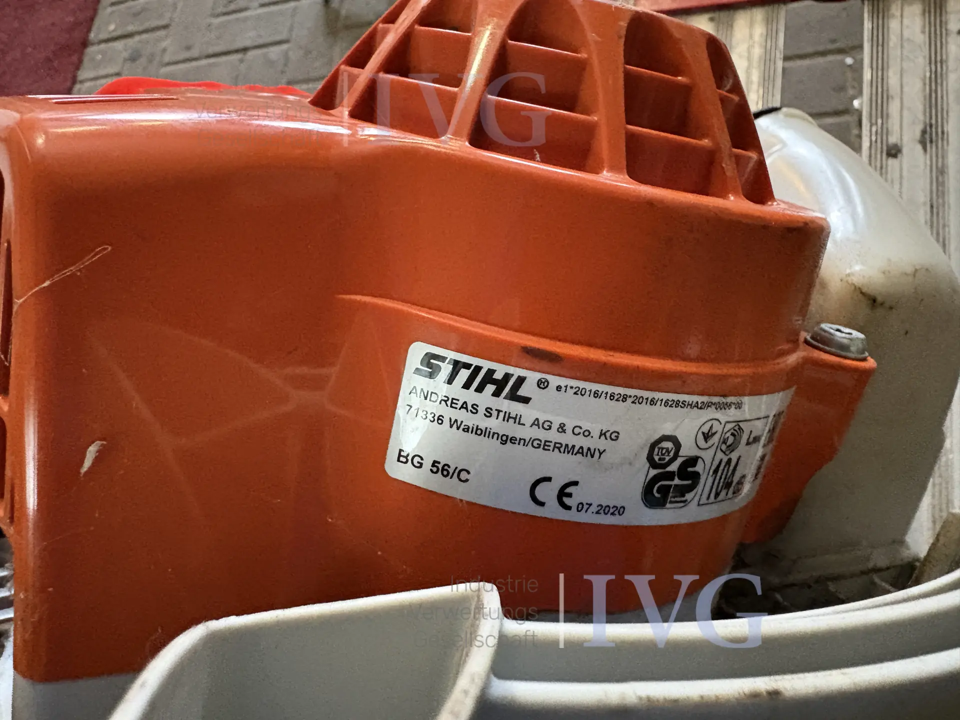 Benzin-Laubbläser STIHL BG56 – foto 4 – kavel bij IVG, Cloppenburg