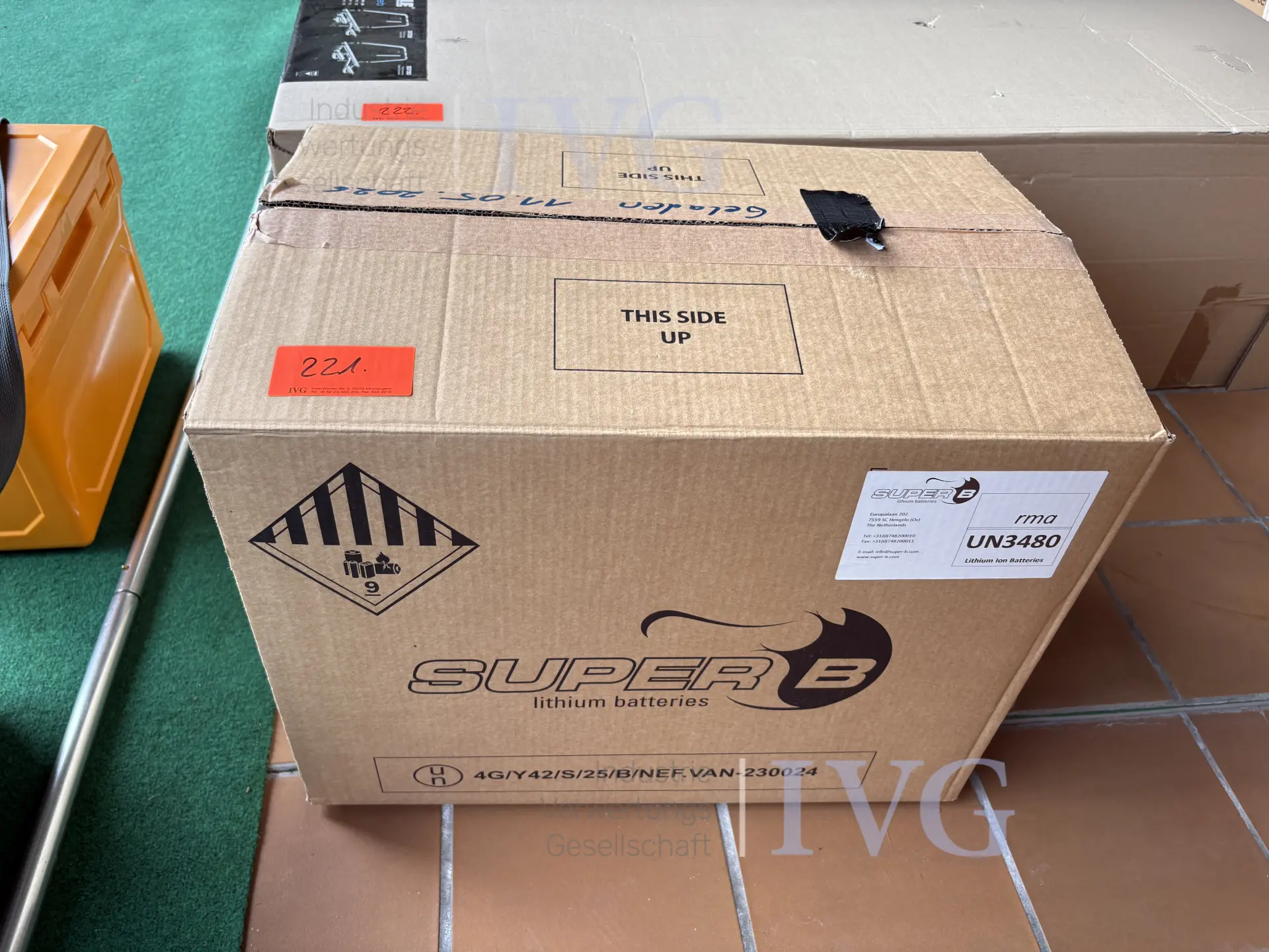 Lithium-Batterie SUPER B Nomia 12 V / 210 Ah – foto 5 – kavel bij IVG, Cloppenburg