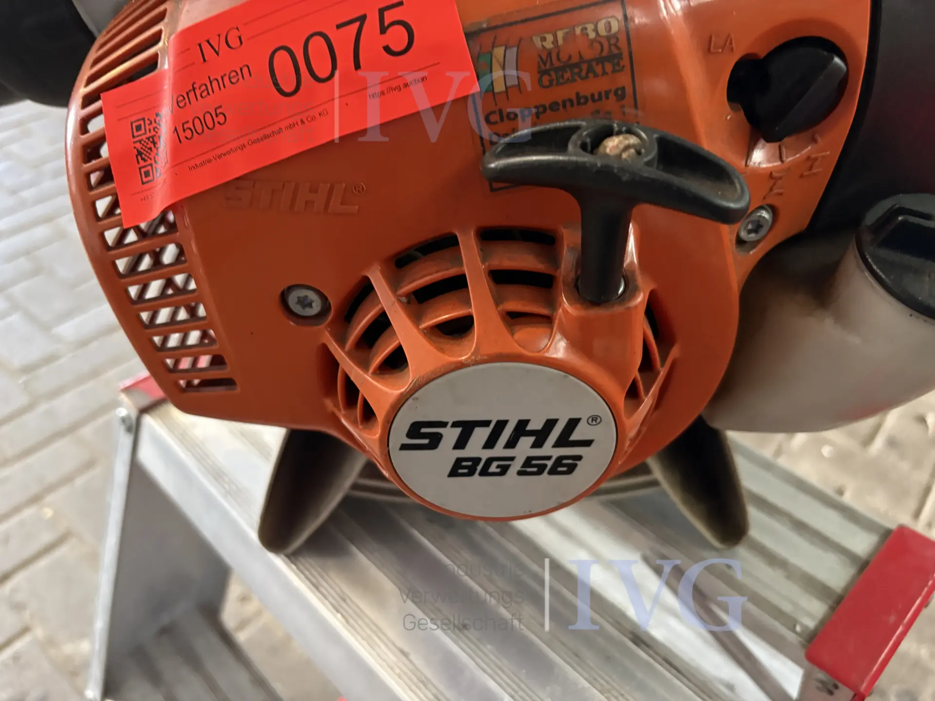 Benzin-Laubbläser STIHL BG56 – foto 2 – kavel bij IVG, Cloppenburg