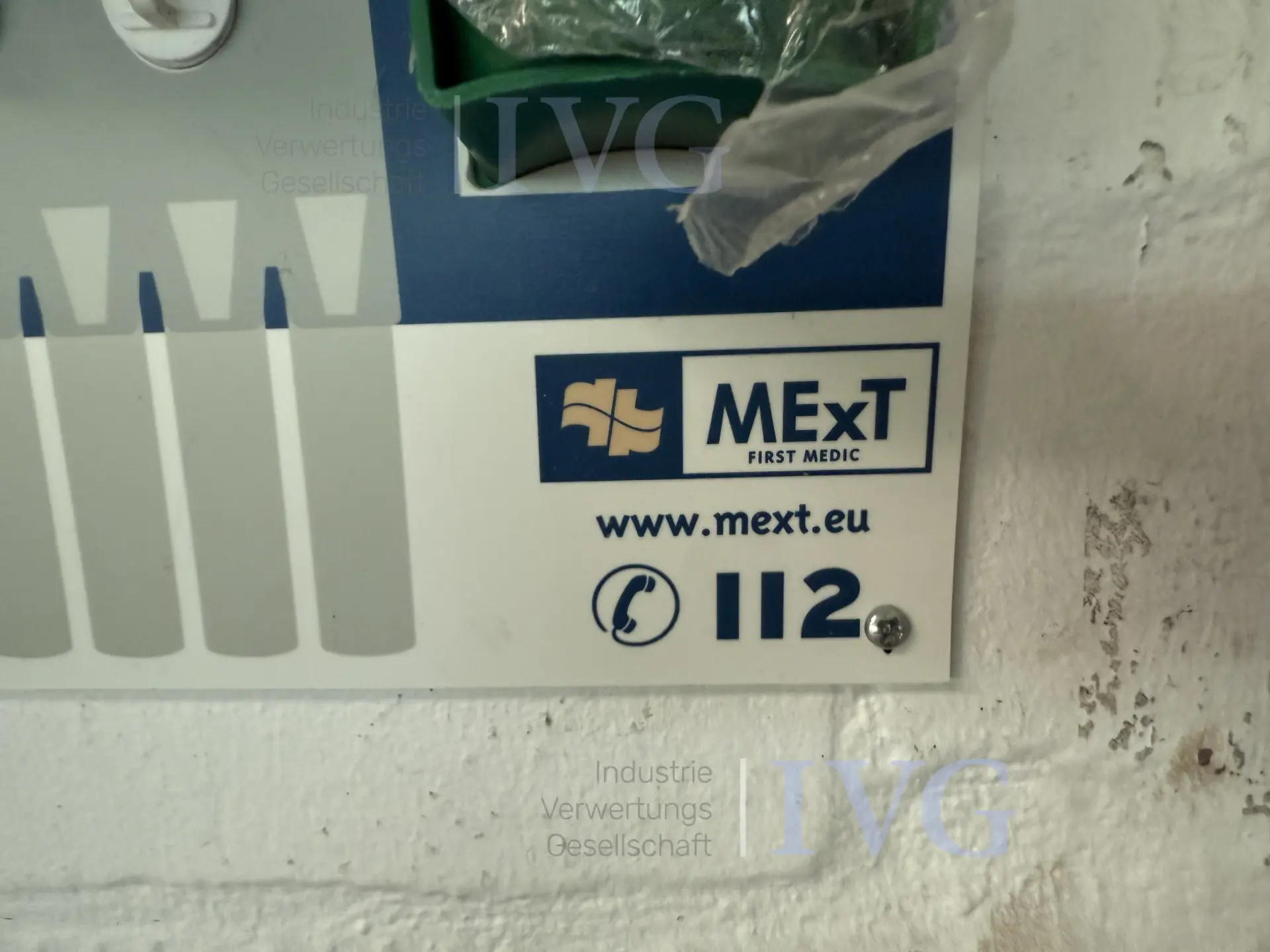 EHBO-kast MEXT – foto 4 – kavel bij IVG, Wilhelmshaven