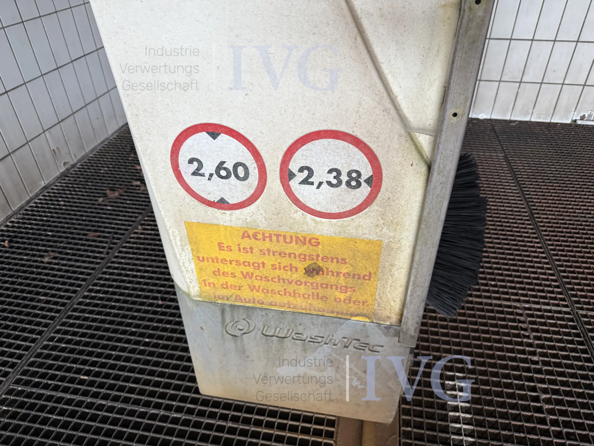 WASHTEC-portaalwasinstallatie – foto 6 – kavel bij IVG, Wilhelmshaven