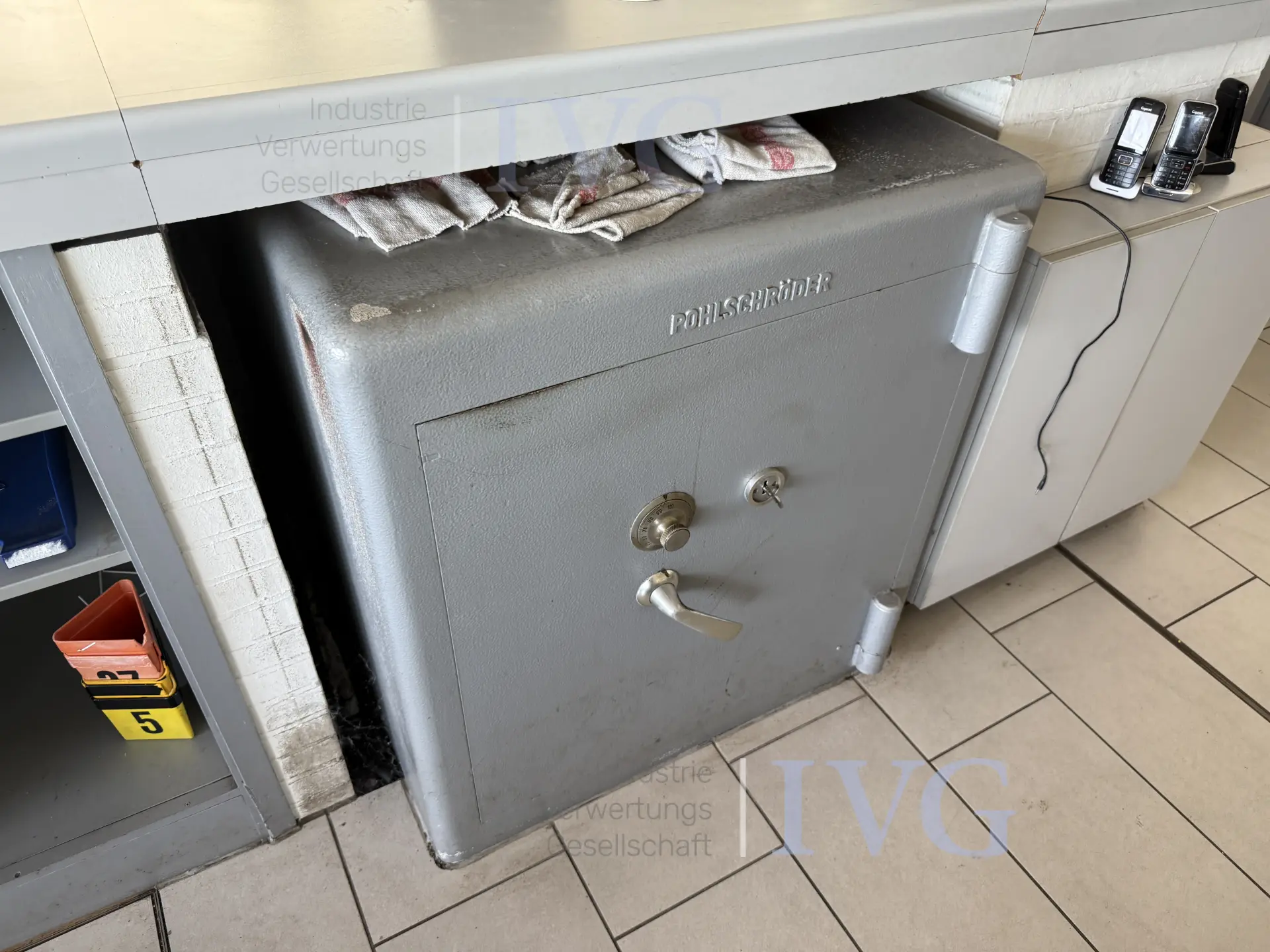 Kluis POHLSCHRÖDER – foto 2 – kavel bij IVG, Wilhelmshaven
