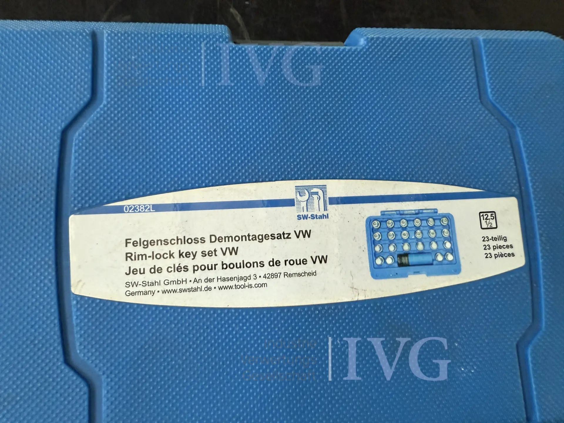 Demontageset voor velgsloten SW STAHL 02382L – foto 3 – kavel bij IVG, Wilhelmshaven