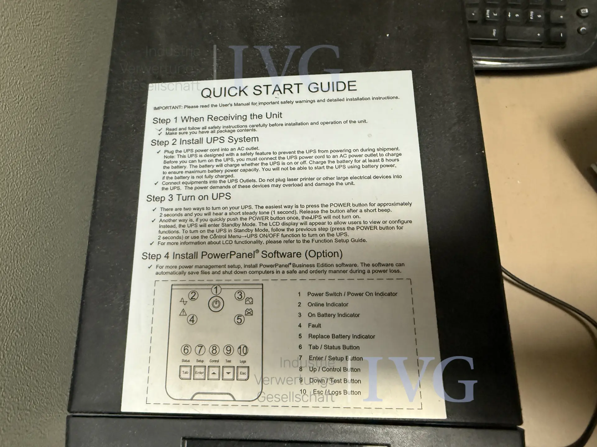 UPS CYBERPOWER PR 1500 ELCD | IVG