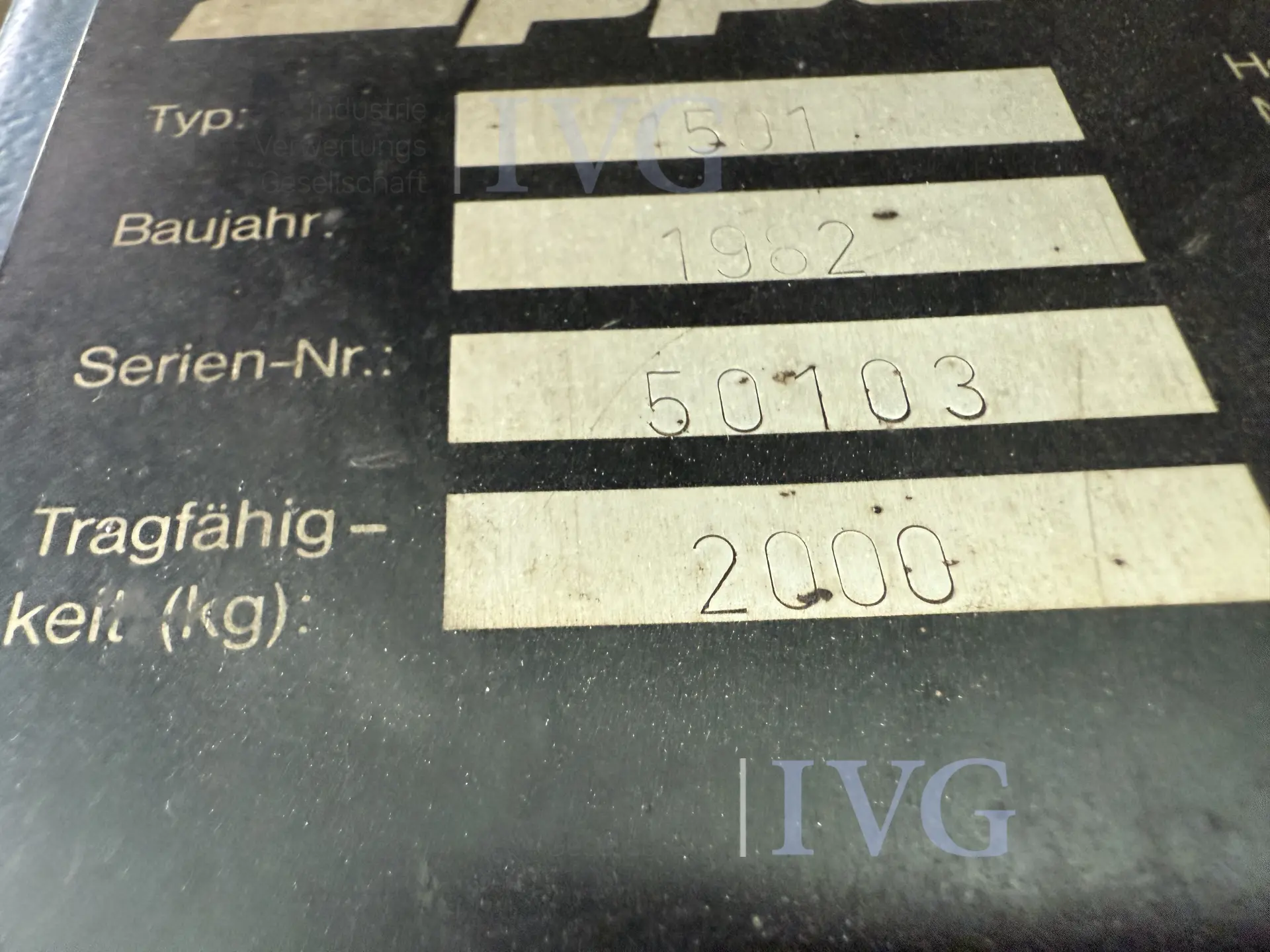 2-koloms hefbrug ZIPPO 1251 – foto 5 – kavel bij IVG, Wilhelmshaven