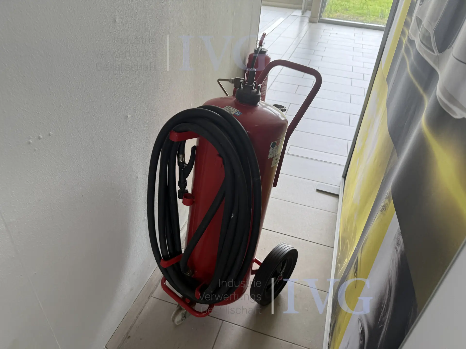 Brandblusser JOCKEL – foto 2 – kavel bij IVG, Wilhelmshaven
