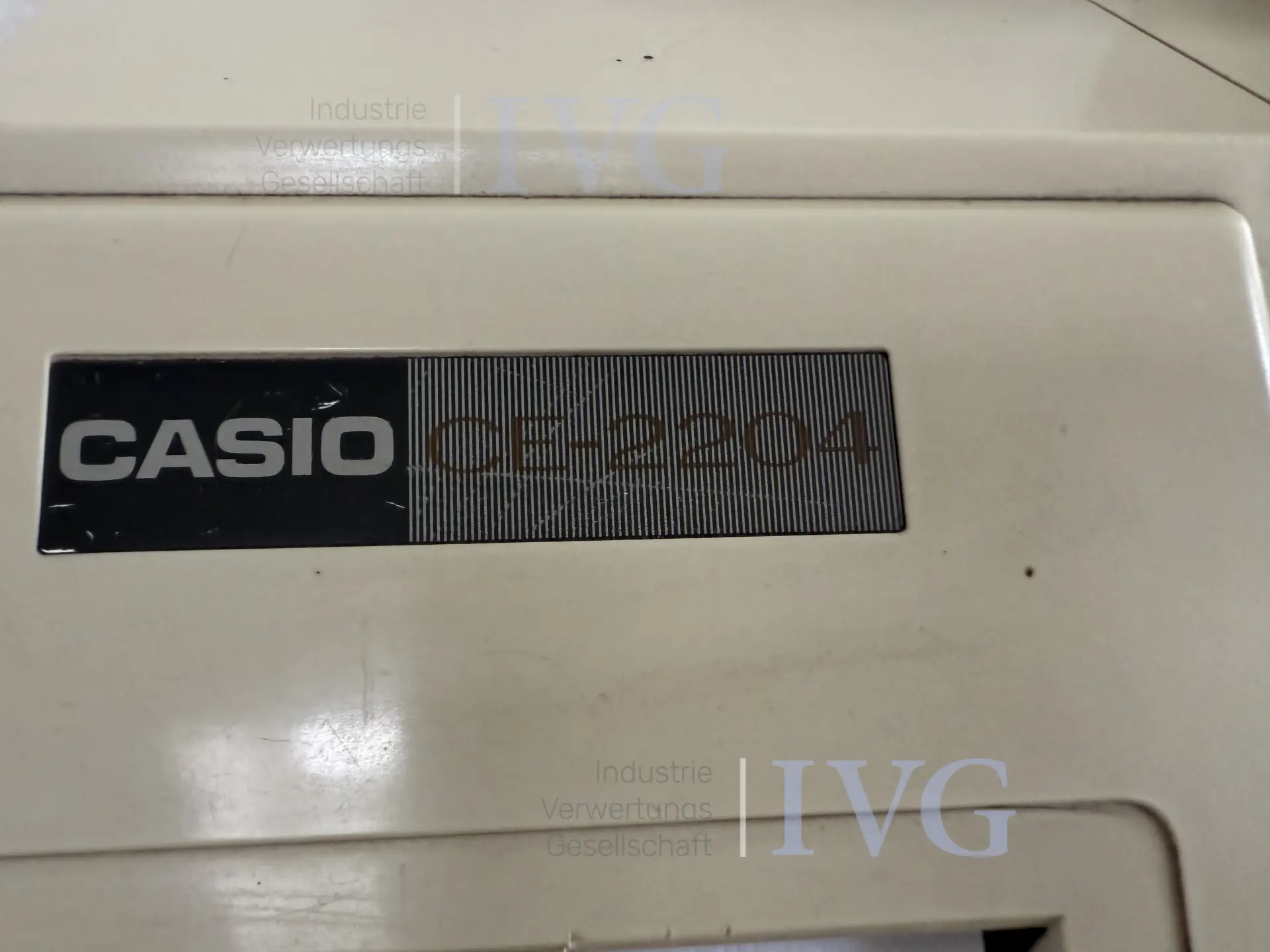 Kassa CASIO CE-2204 – foto 4 – kavel bij IVG, Wilhelmshaven