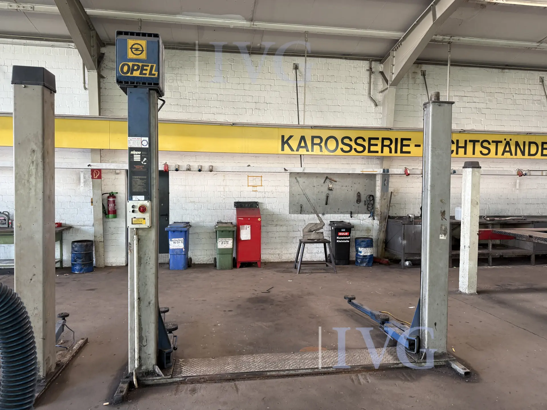 2-koloms hefbrug ZIPPO 1251 – foto 2 – kavel bij IVG, Wilhelmshaven