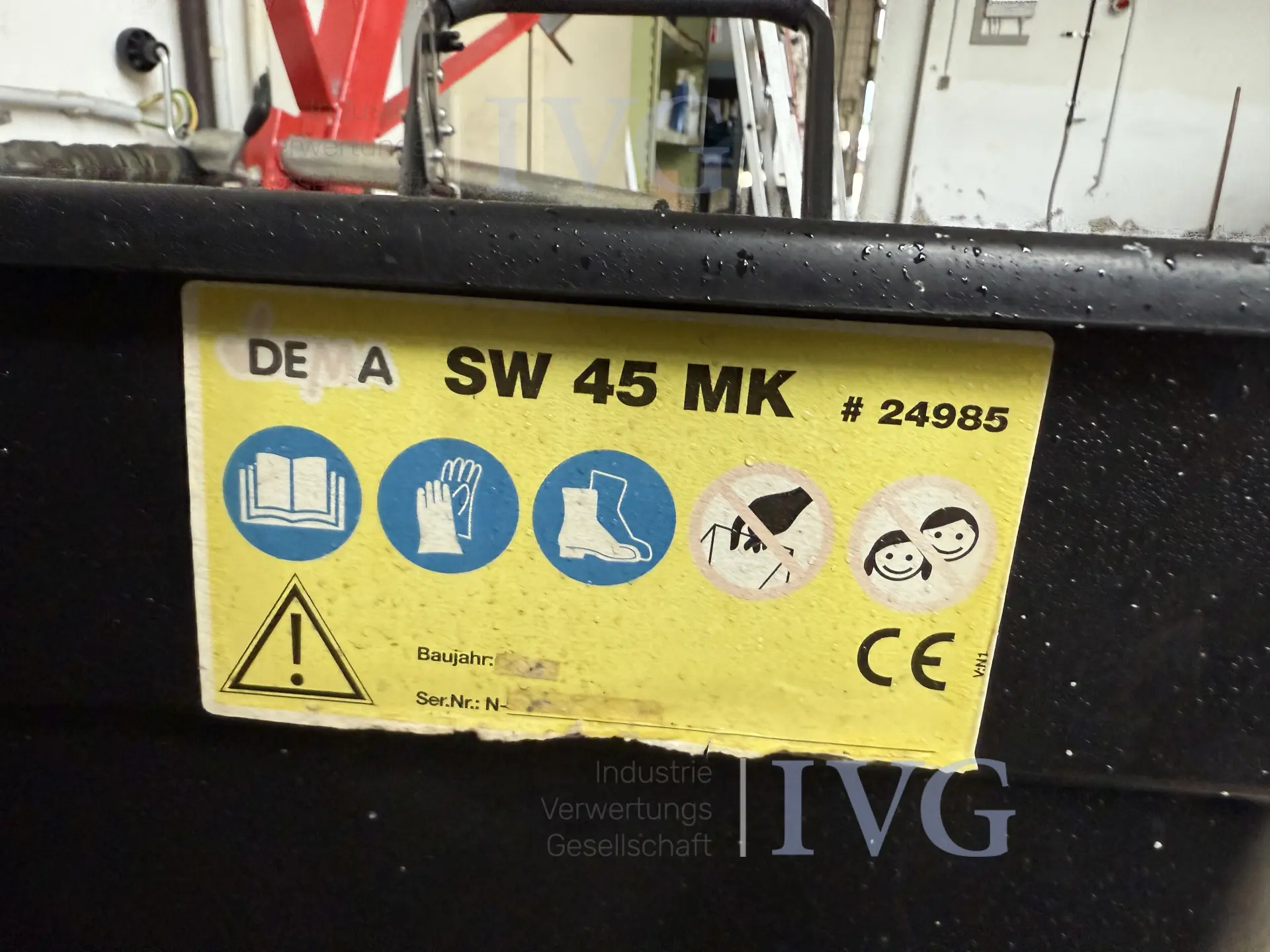 Strooikar DEMA SW 45 MK – foto 3 – kavel bij IVG, Wilhelmshaven