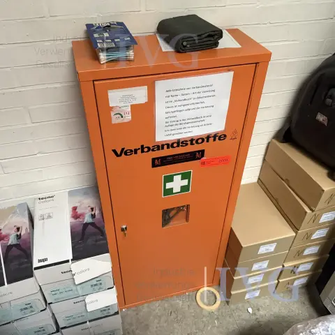 Erste-Hilfe-Schrank (orange)