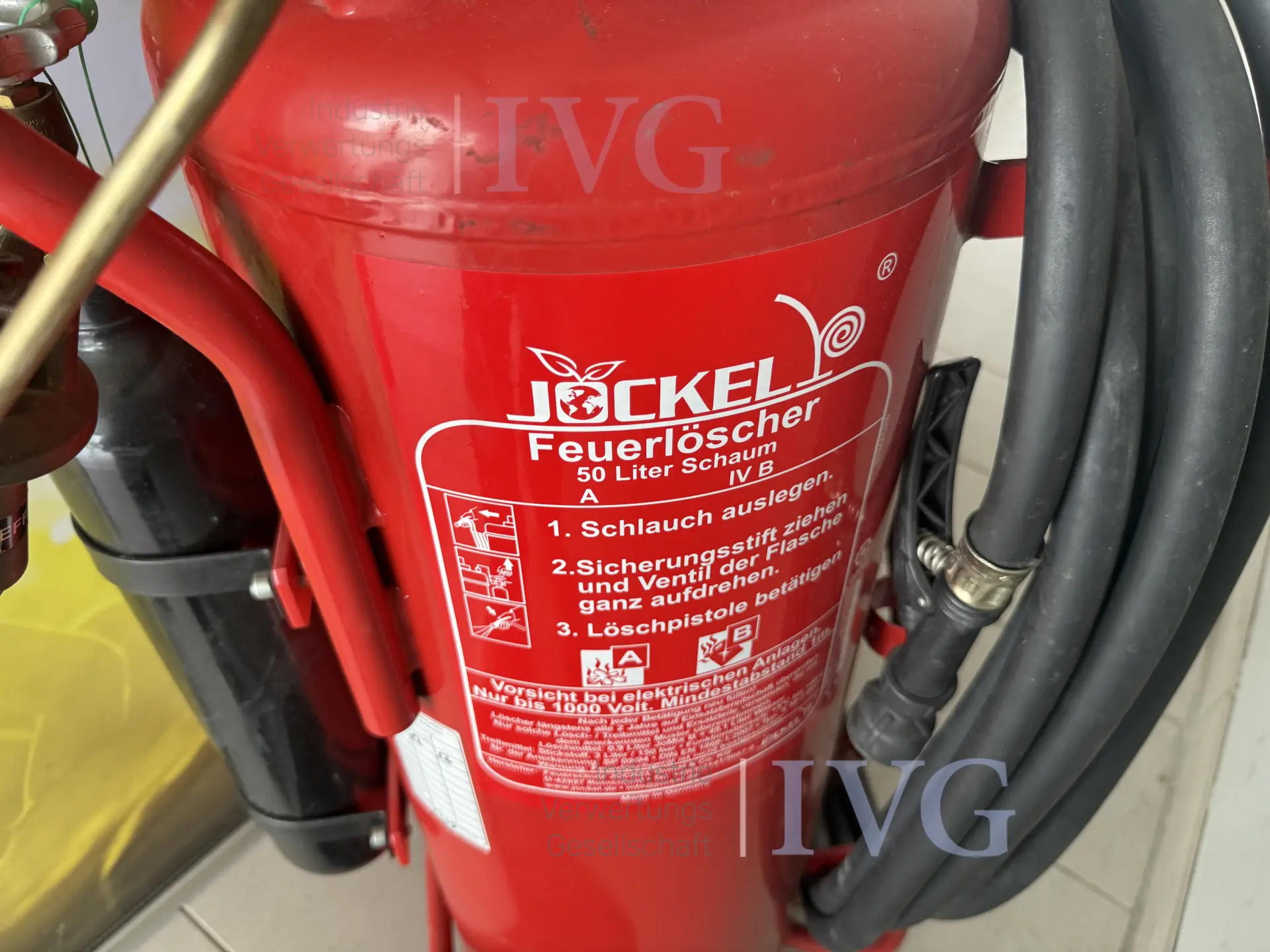 Brandblusser JOCKEL – foto 4 – kavel bij IVG, Wilhelmshaven