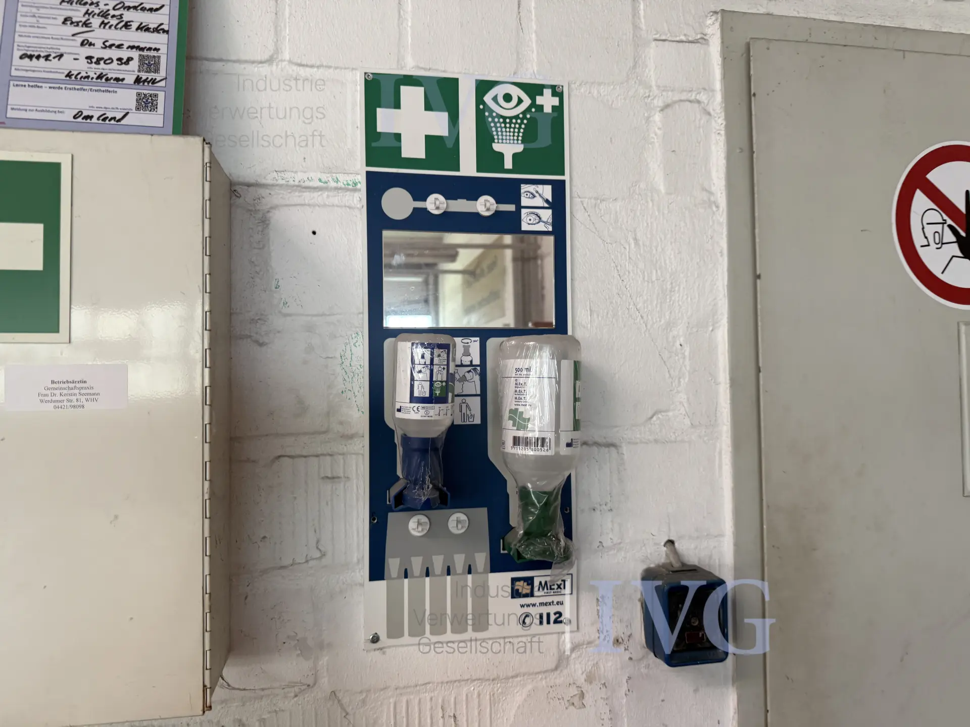 EHBO-kast MEXT – foto 3 – kavel bij IVG, Wilhelmshaven