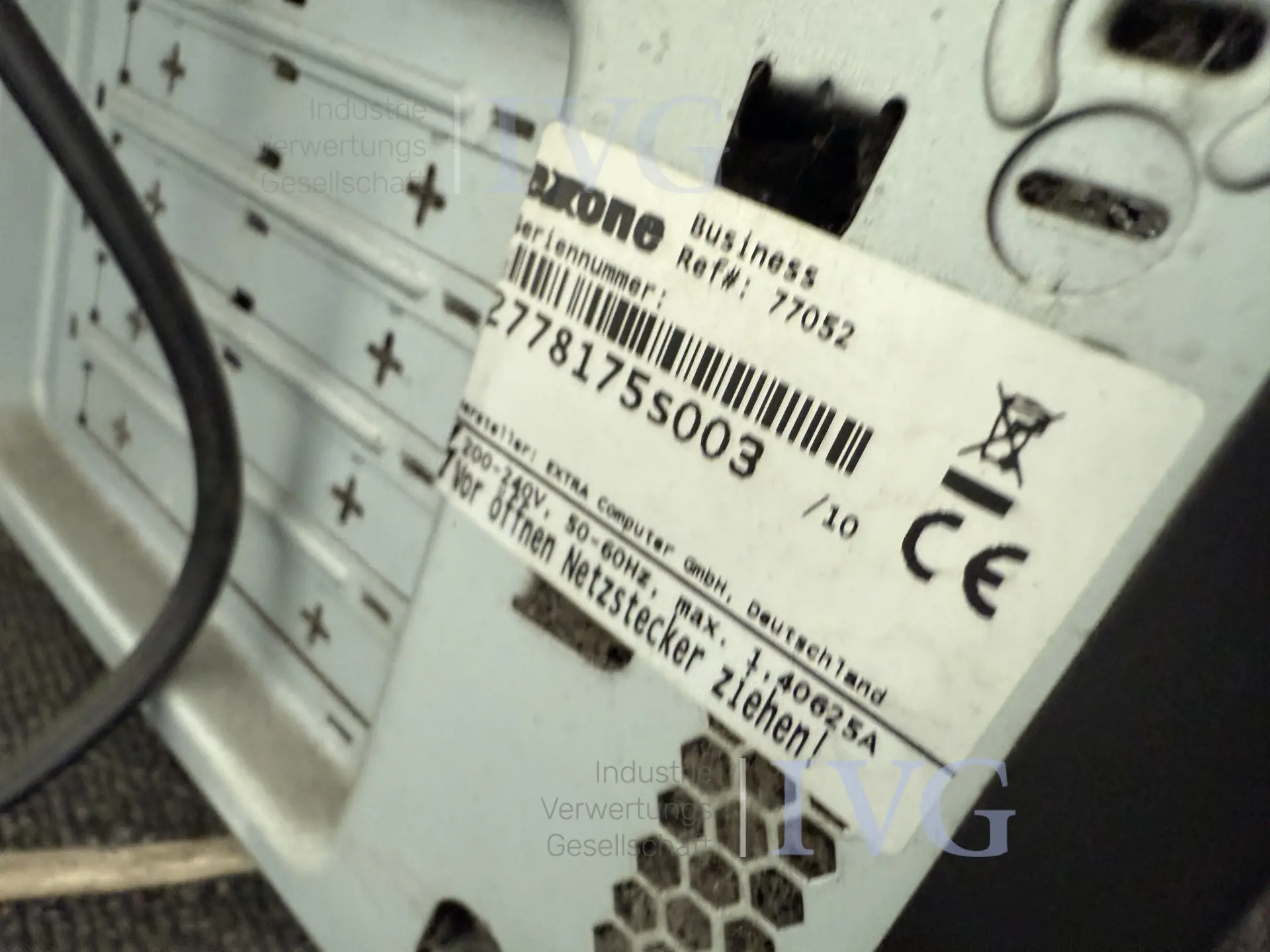 PC EXONE Business – foto 3 – kavel bij IVG, Wilhelmshaven