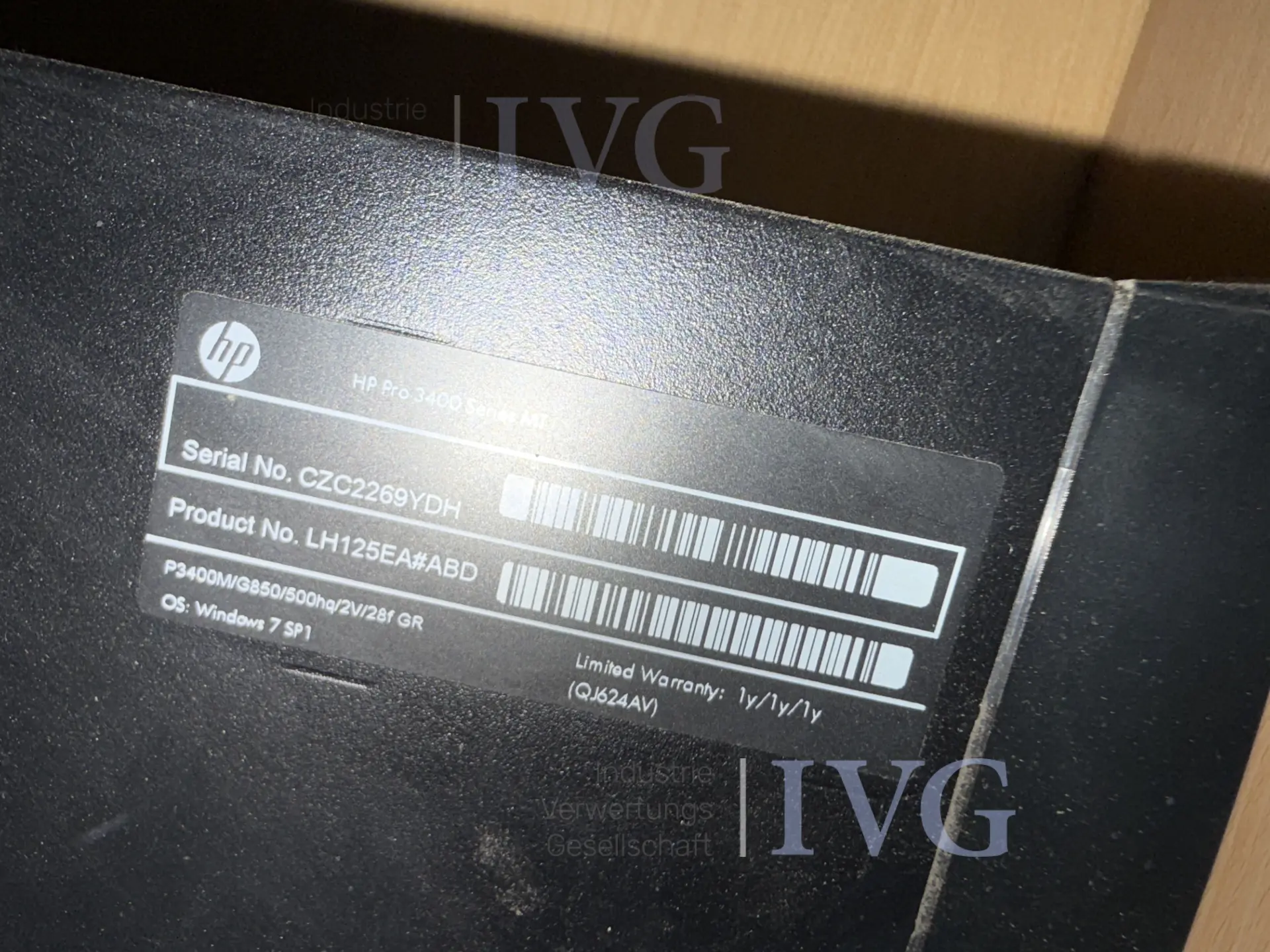 PC HP ProDesk 3400 Series MT – foto 3 – kavel bij IVG, Wilhelmshaven