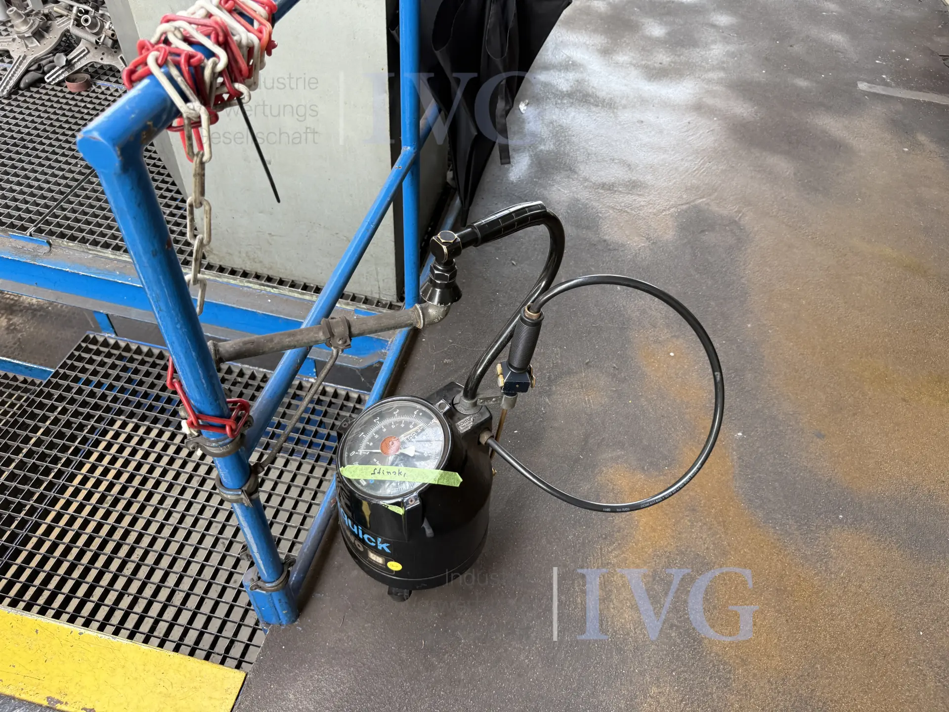 draagbare standmeter EWO 350 – foto 2 – kavel bij IVG, Wilhelmshaven