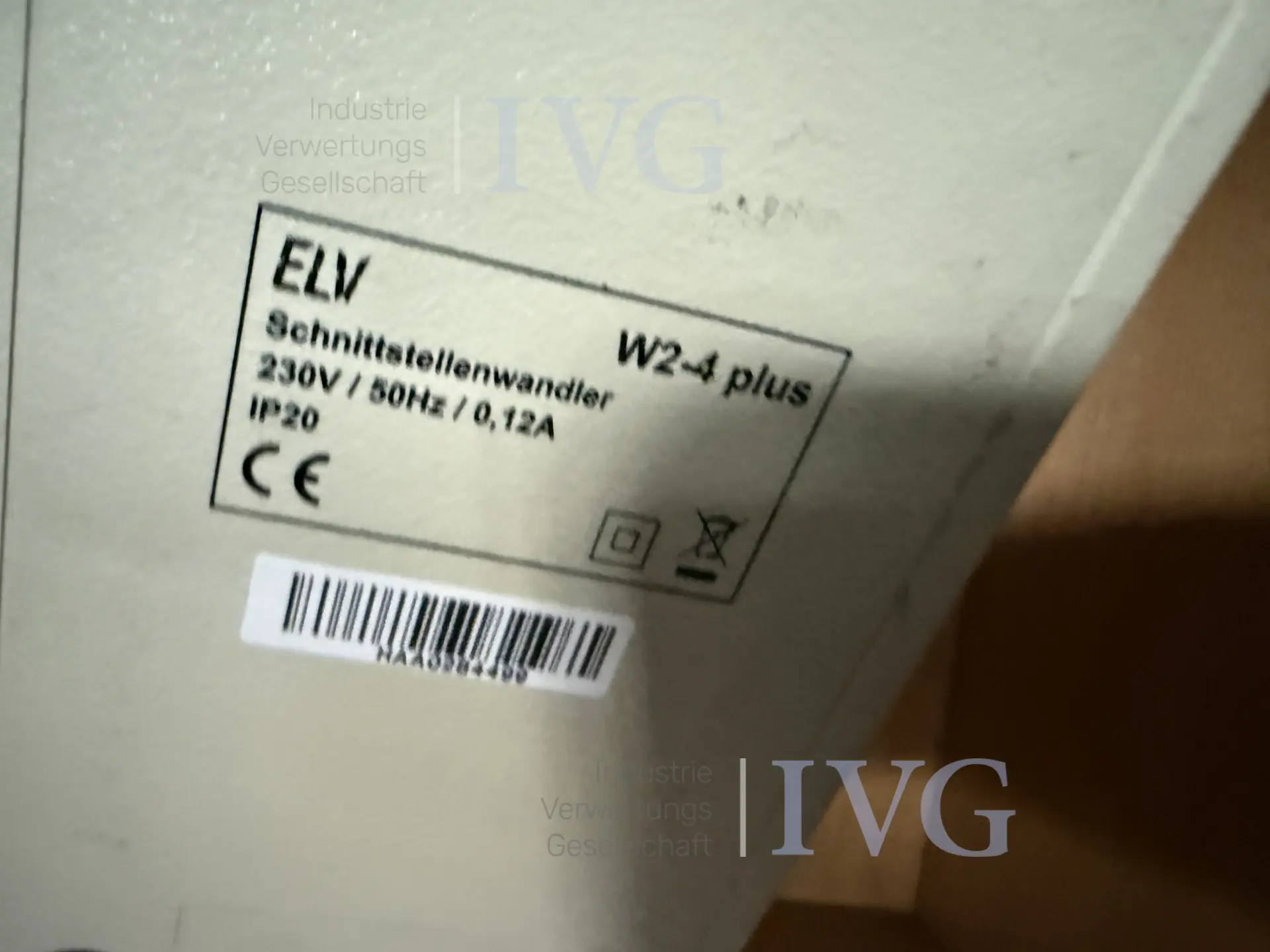 Interfaceconvertor ELV W2-4 Plus – foto 3 – kavel bij IVG, Wilhelmshaven