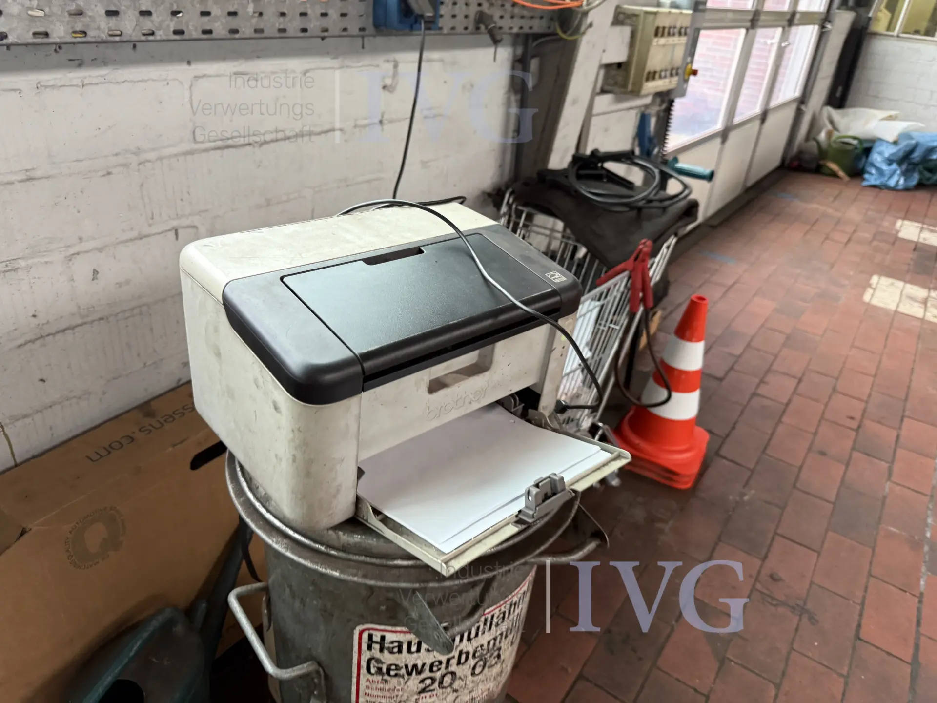 Printer BROTHER HL-1210w – foto 2 – kavel bij IVG, Wilhelmshaven