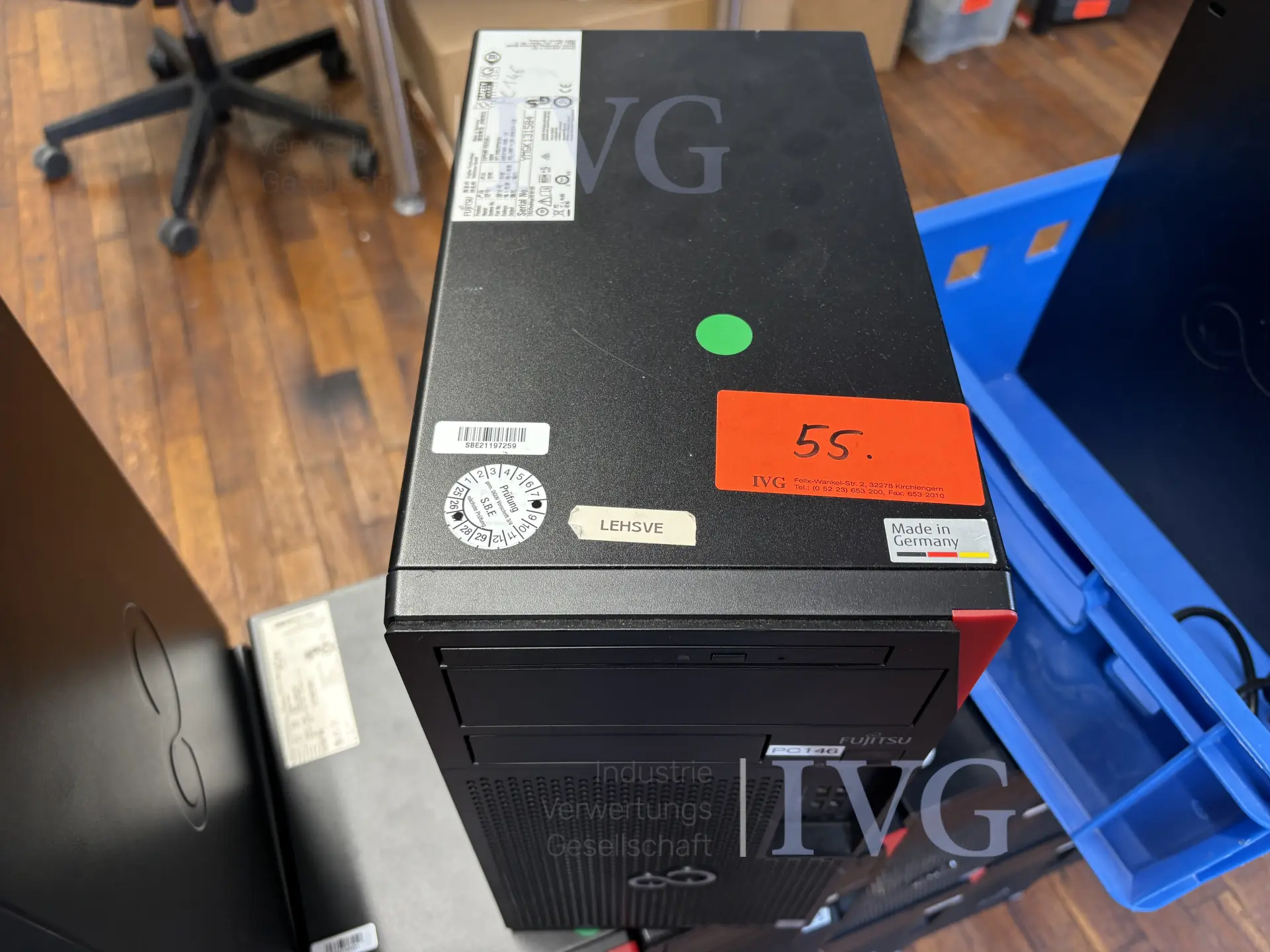 Pc fujitsu esprimo mi16w – foto 2 – kavel bij IVG, Schwaigern