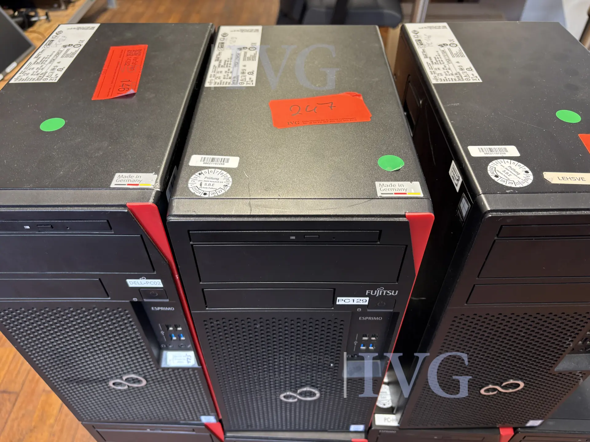 Pc fujitsu esprimo – foto 3 – kavel bij IVG, Schwaigern