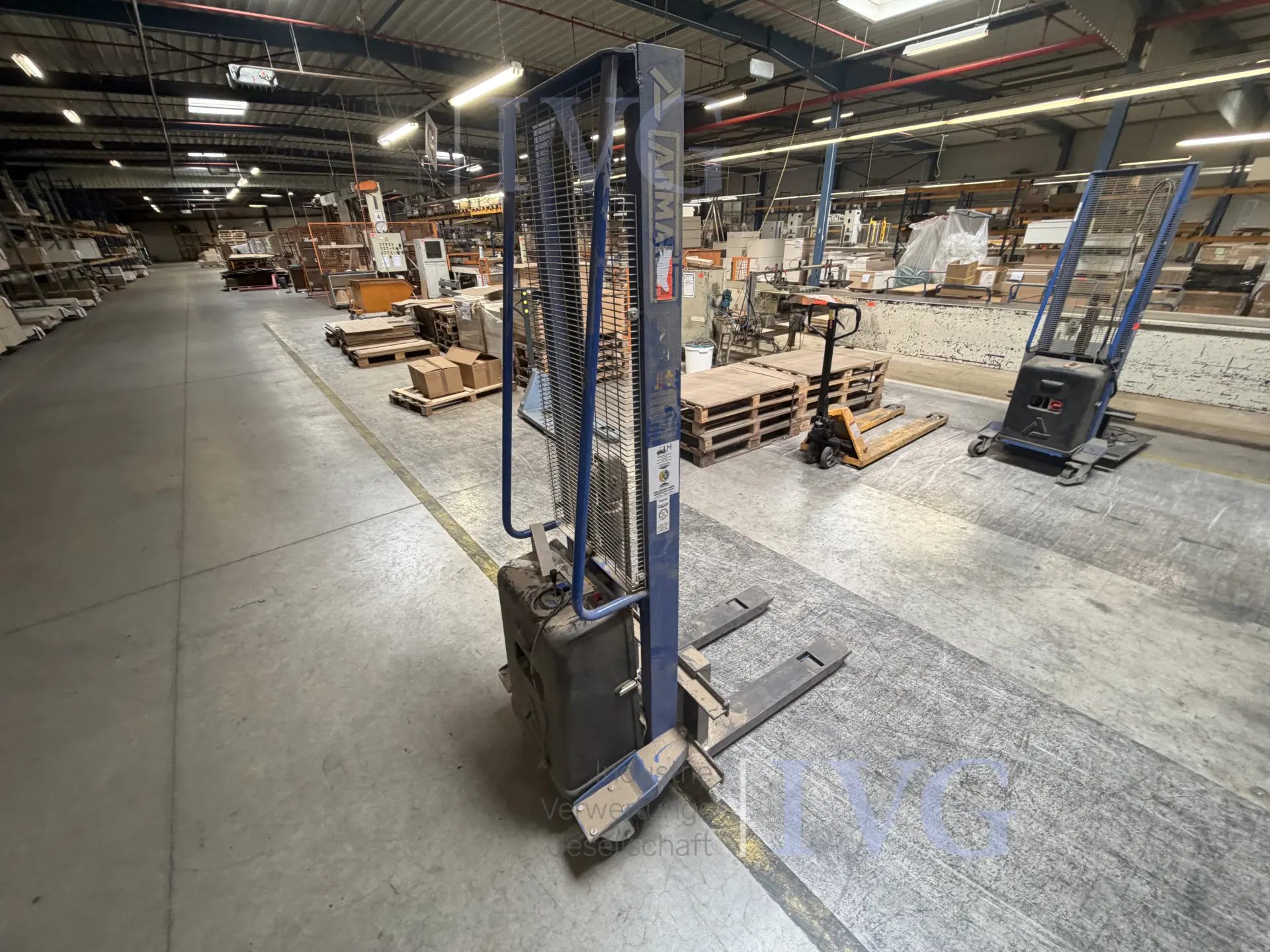 manueller Hochhubwagen ARMANNI Euro A Small 12V105/16 – foto 7 – kavel bij IVG, Rödinghausen