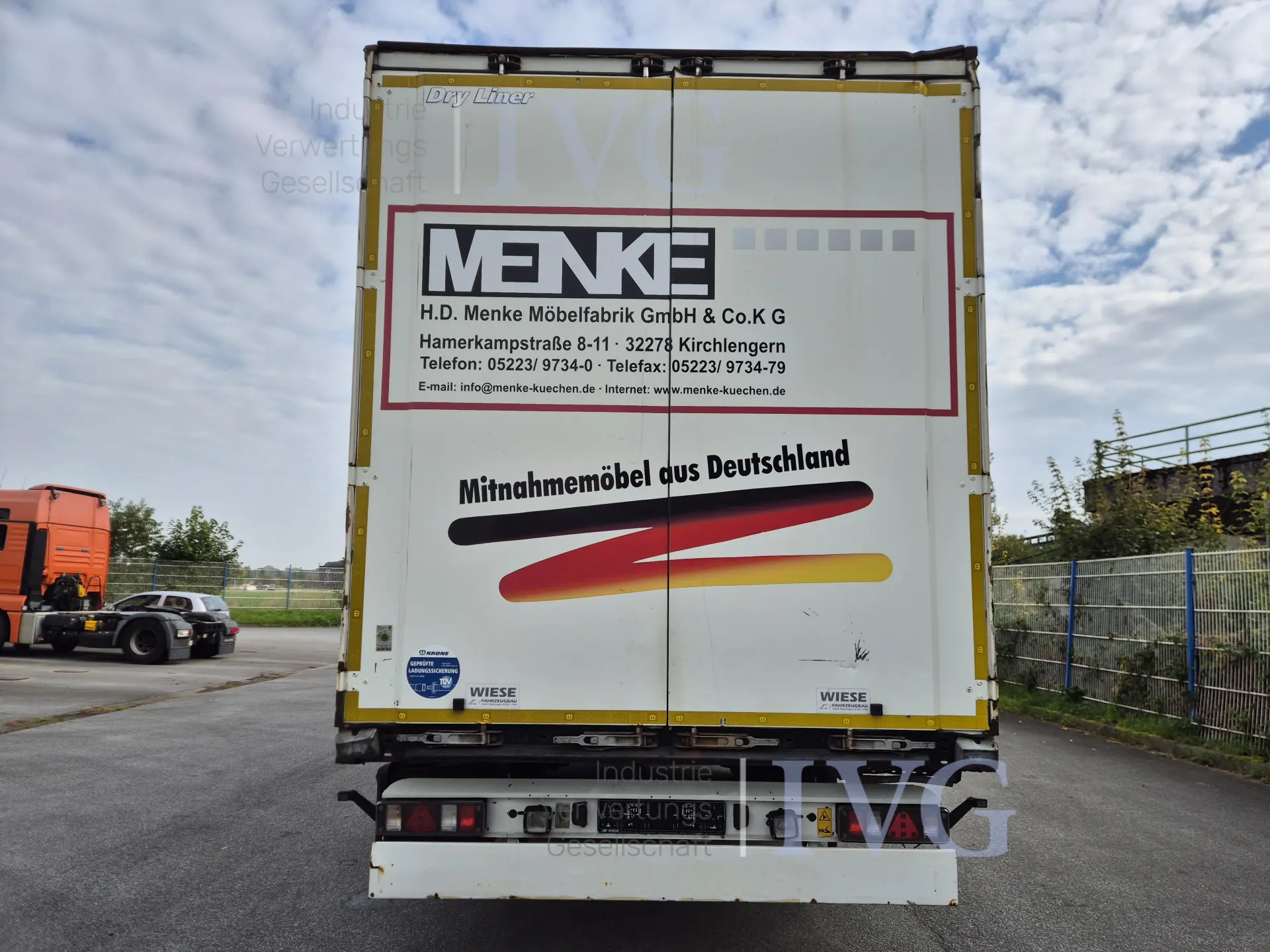 Anhänger > 10 t DA geschlossener Kasten KRONE – foto 14 – kavel bij IVG, Rödinghausen
