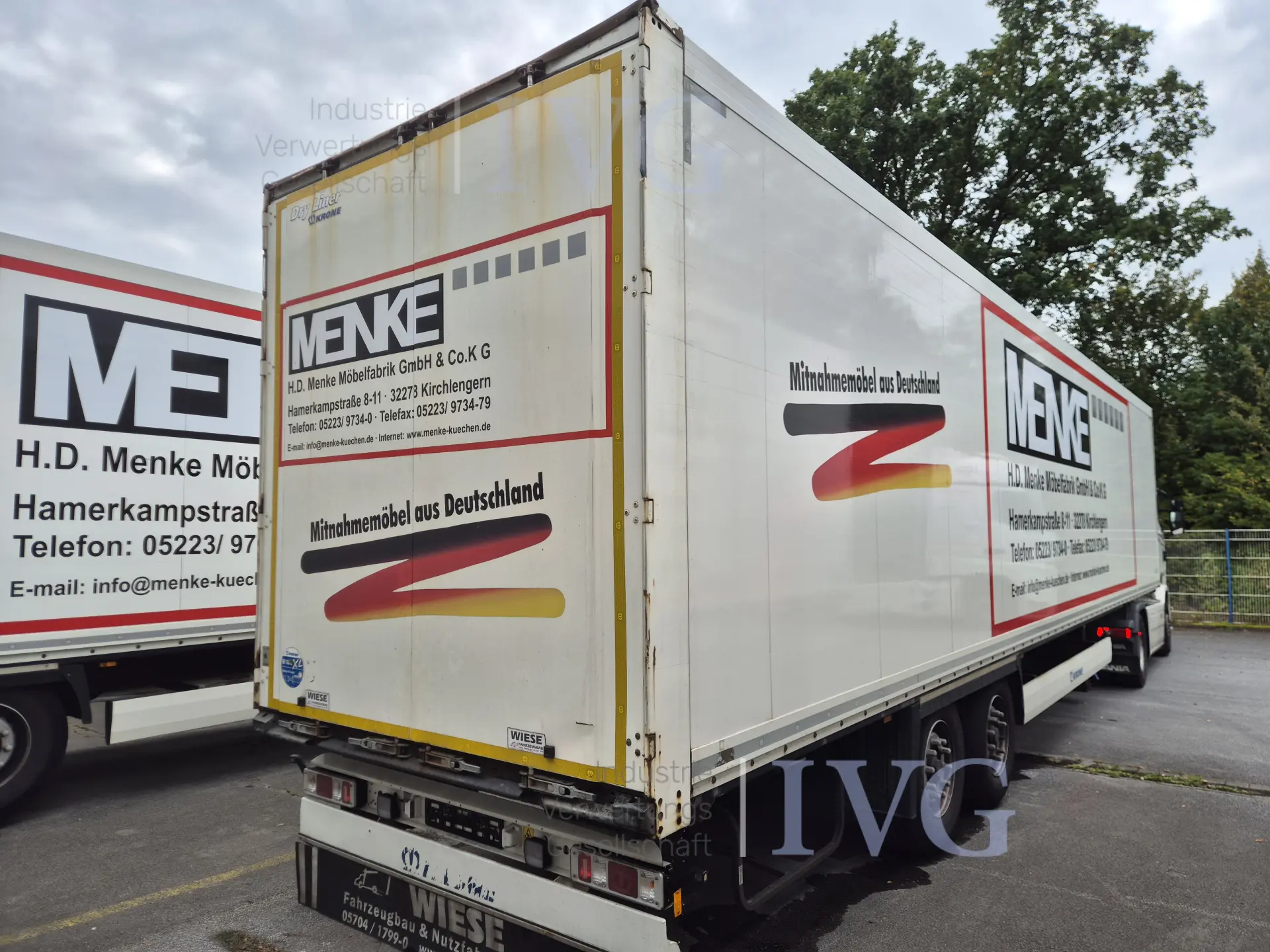 Anhänger > 10 t DA geschlossener Kasten KRONE N/A – foto 19 – kavel bij IVG, Rödinghausen
