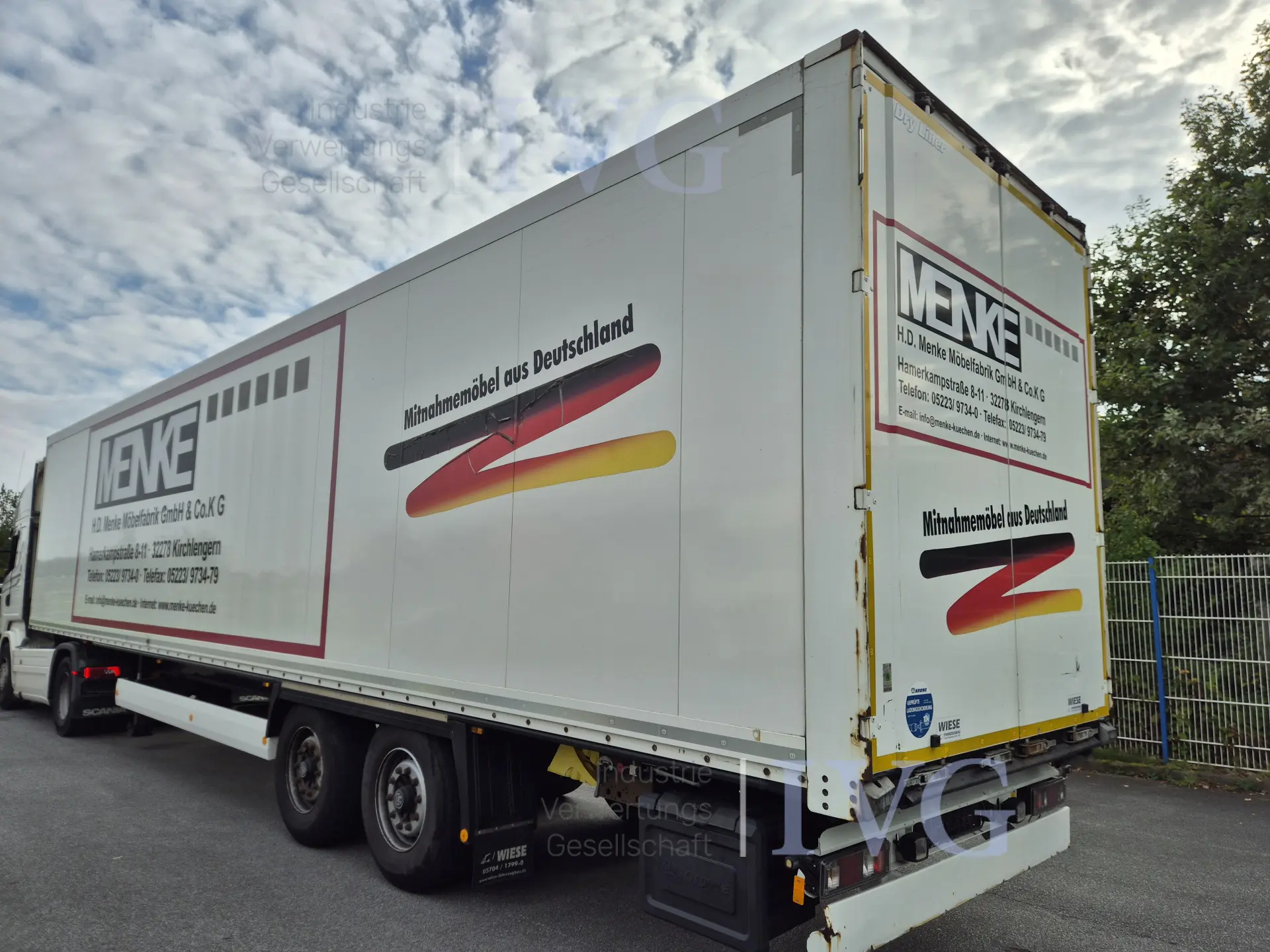 Anhänger > 10 t DA geschlossener Kasten KRONE – foto 27 – kavel bij IVG, Rödinghausen